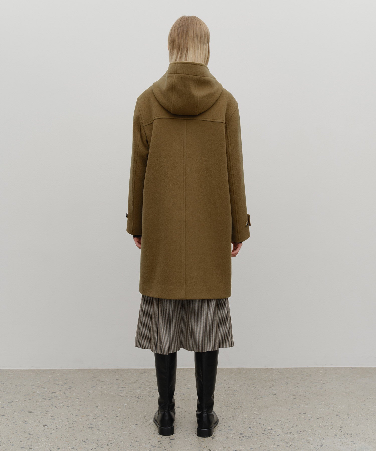 Marithe & Francois Girbaud - Long Duffle Coat (Camel) product image 3 | TRAB K-Fashion Australia