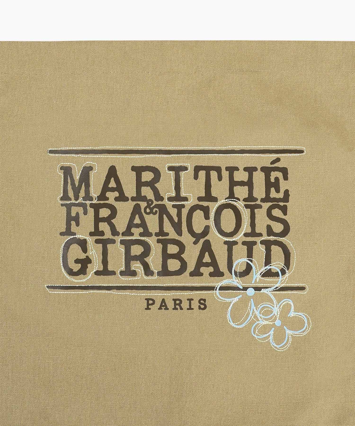 Marithe & Francois Girbaud - Flower Classic Logo One Shoulder Eco Bag (Dark Beige) product image 3 | TRAB K-Fashion Australia