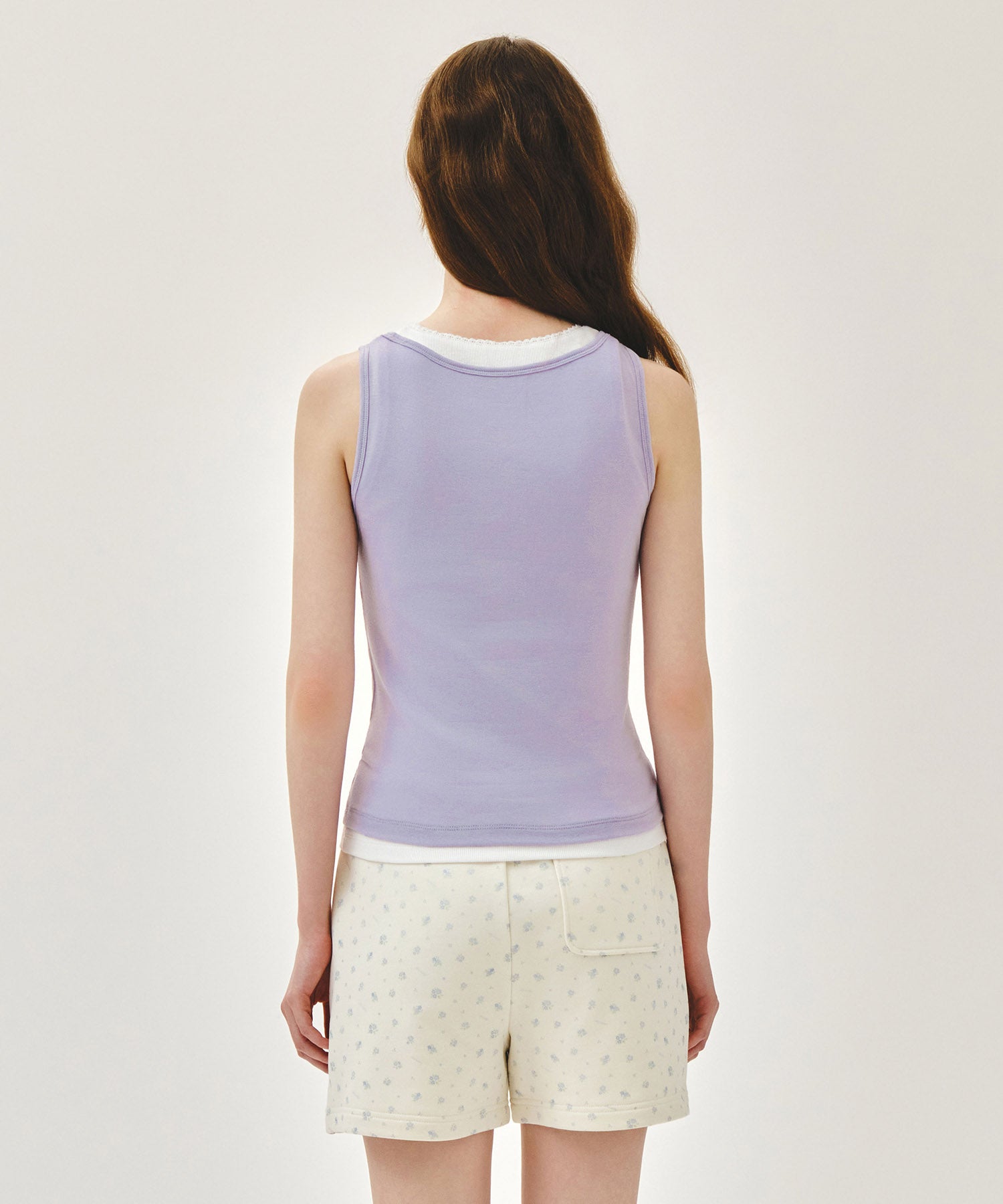 Marithe & Francois Girbaud - Layered Sleeveless (Lavender) product image 3 | TRAB K-Fashion Australia