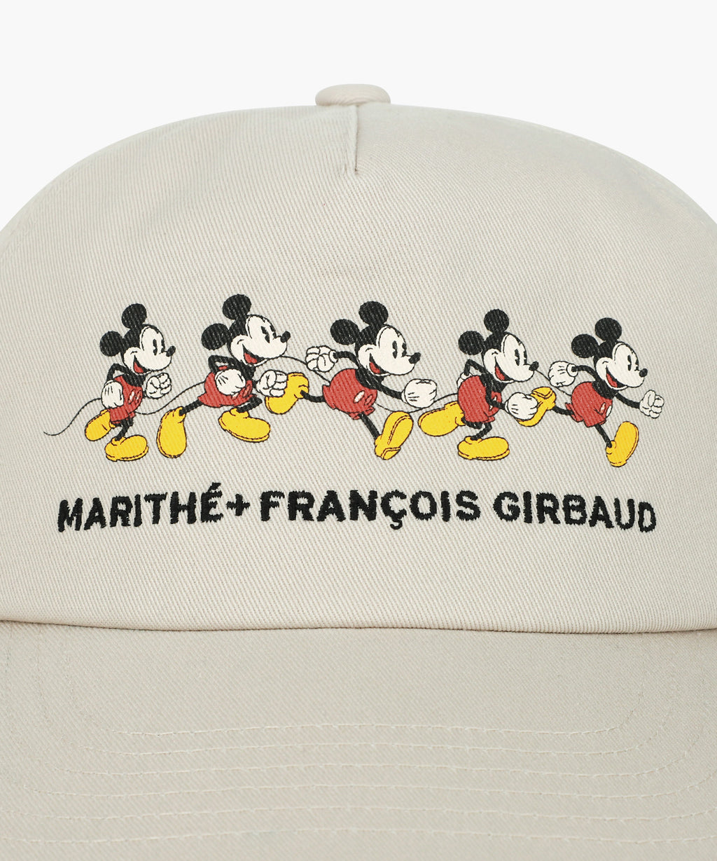 Marithe & Francois Girbaud - Mickey_graphic 5 Panel Cap (Light Beige) product image 3 | TRAB K-Fashion Australia