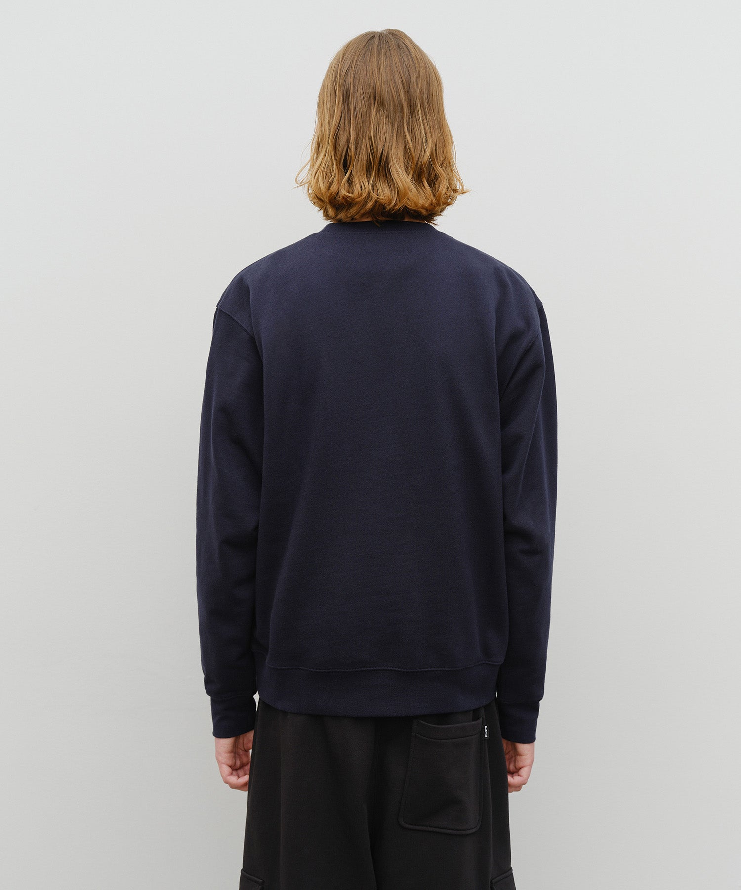 Marithe & Francois Girbaud - Classic Logo Sweatshirt (Navy) product image 3 | TRAB K-Fashion Australia