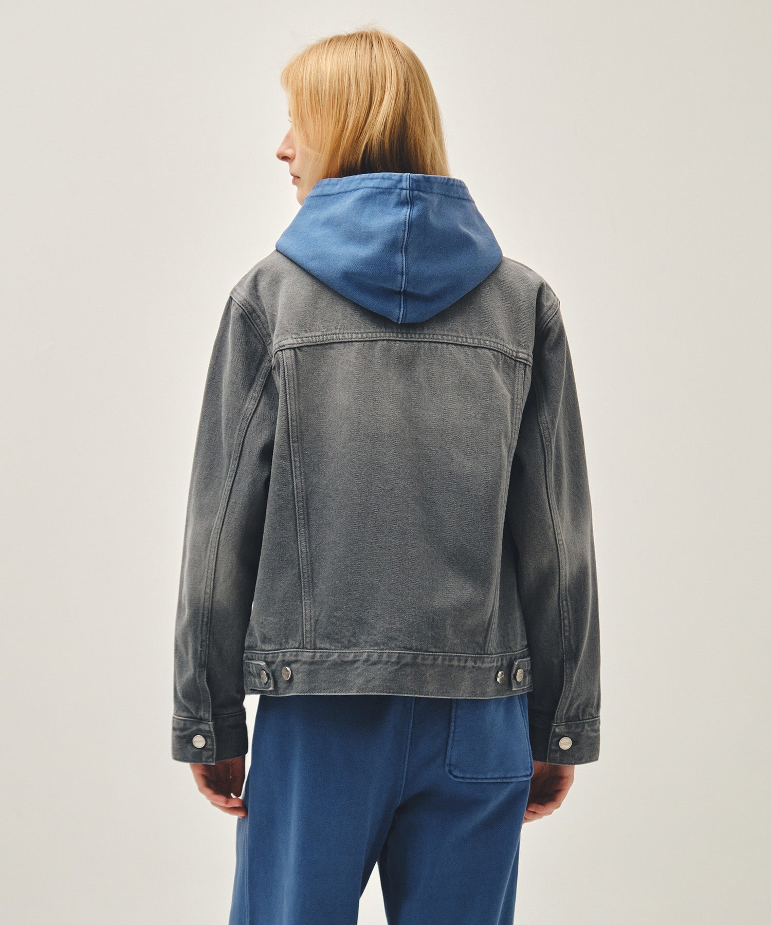 Marithe & Francois Girbaud - Denim Trucker Jacket (Gray) product image 3 | TRAB K-Fashion Australia