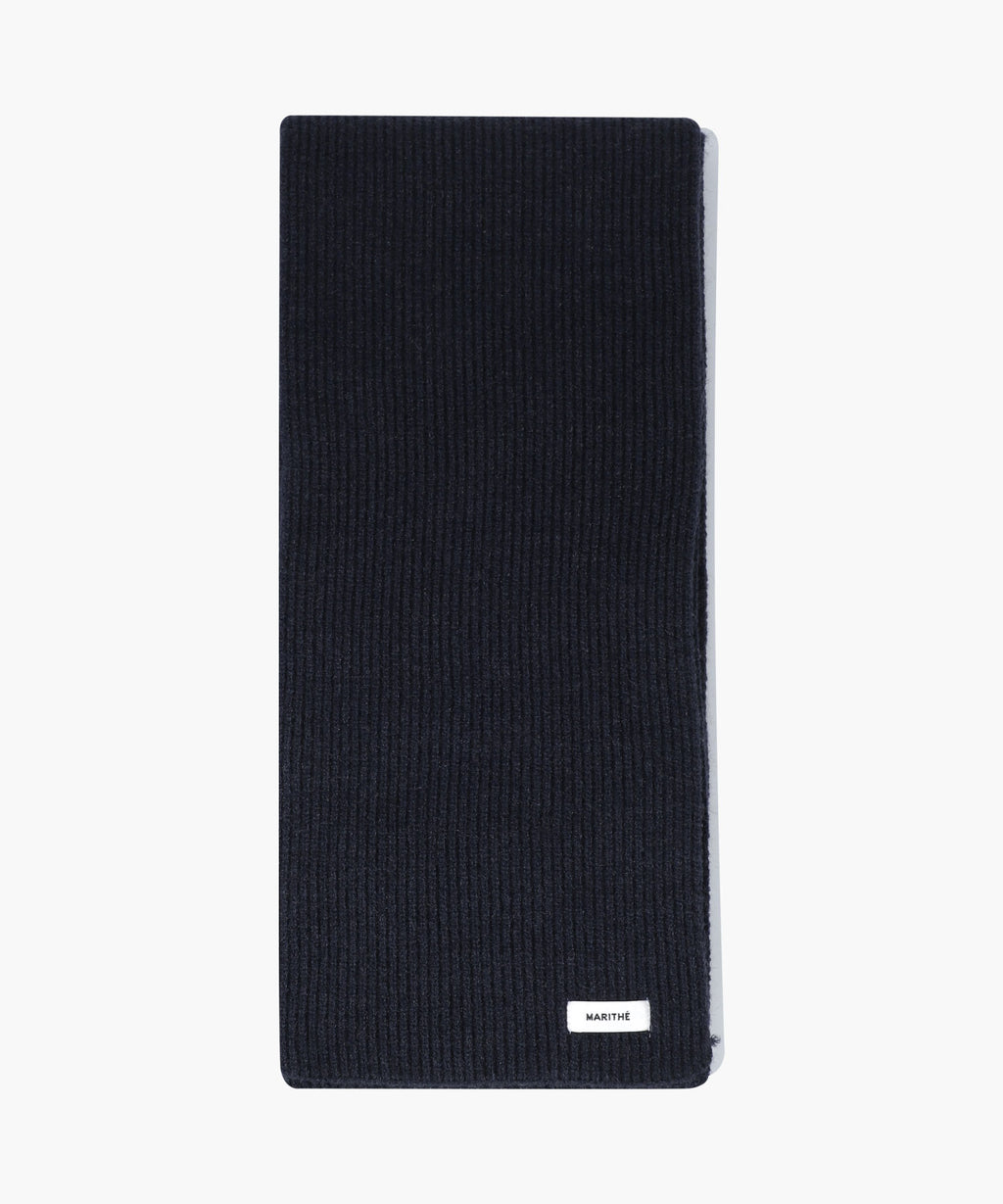 Marithe & Francois Girbaud - Regular Logo Muffler&glove (Dark Navy) product image 3 | TRAB K-Fashion Australia