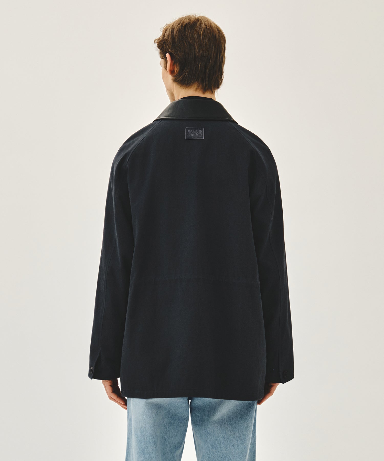 Marithe & Francois Girbaud - Cotton Washed Hunting Jacket (Charcoal) product image 3 | TRAB K-Fashion Australia