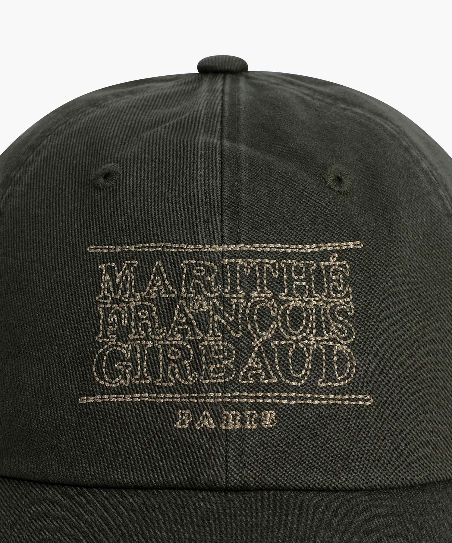 Marithe & Francois Girbaud - Doodle Classic Logo Covered Cap (Dark Khaki) product image 3 | TRAB K-Fashion Australia