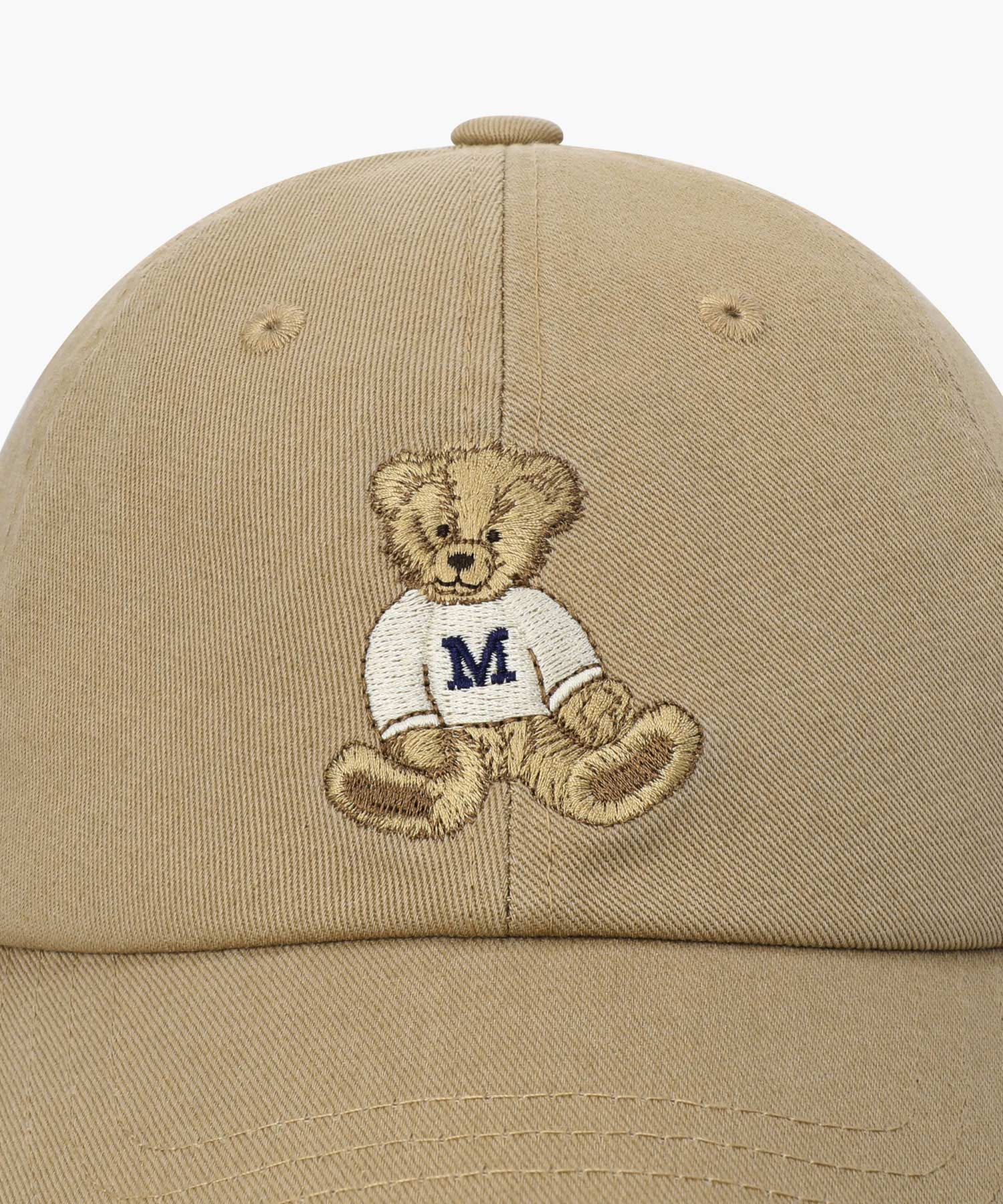 Marithe & Francois Girbaud - Doodle Bear Cap (Dark Beige) product image 3 | TRAB K-Fashion Australia