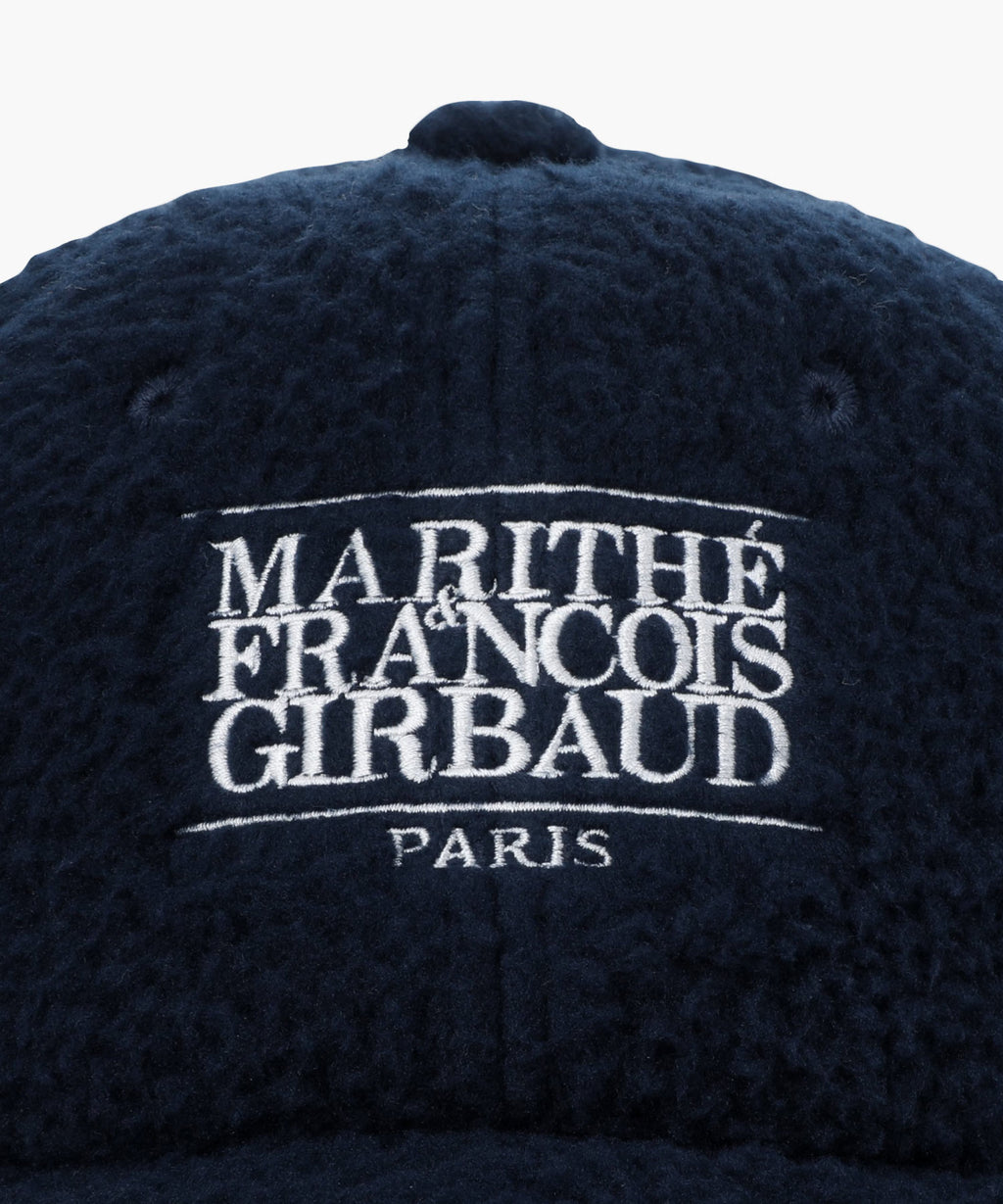 Marithe & Francois Girbaud - Classic Logo Fleece Ball Cap (Navy) product image 3 | TRAB K-Fashion Australia