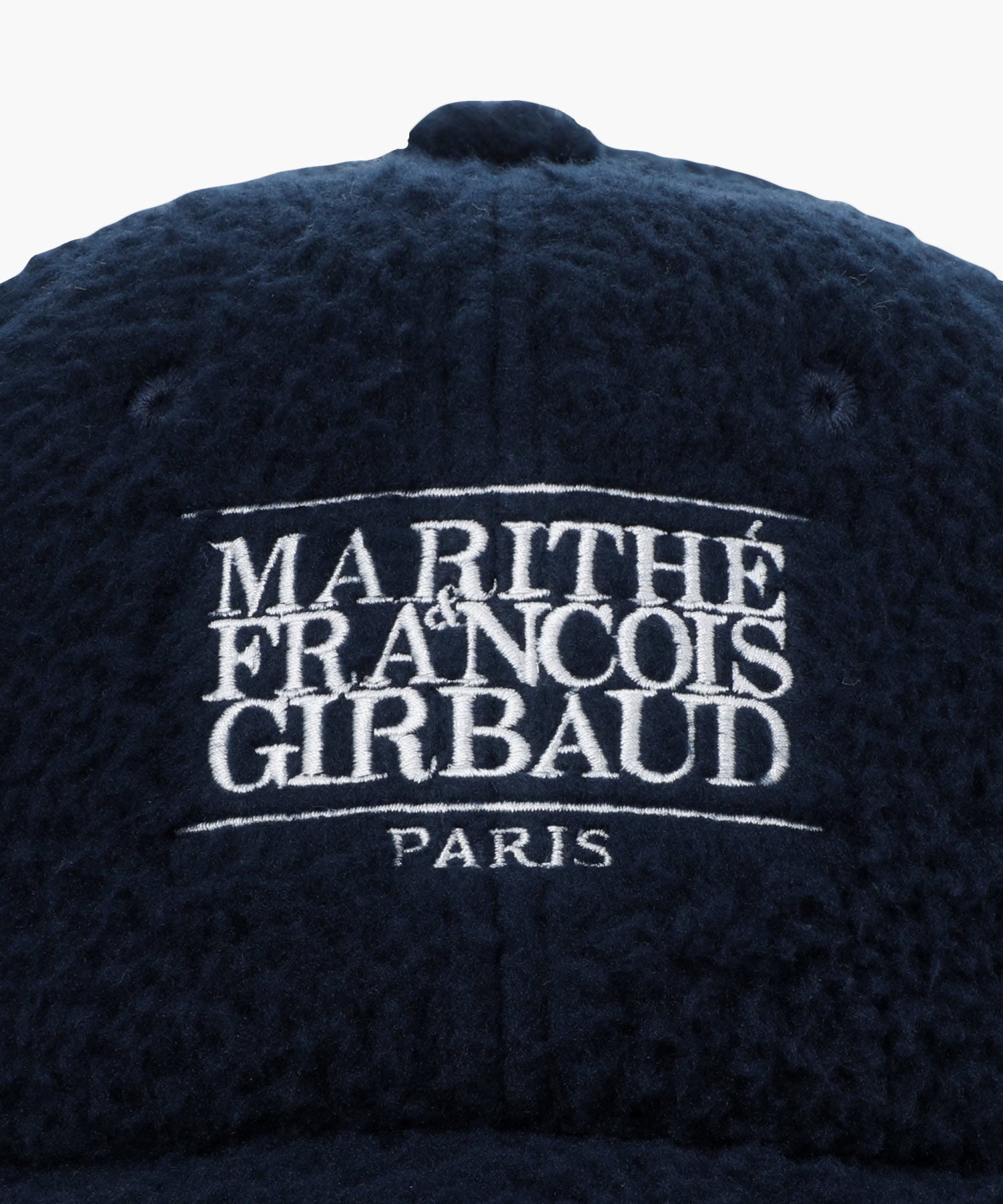 Marithe & Francois Girbaud - Classic Logo Fleece Ball Cap (Navy) product image 3 | TRAB K-Fashion Australia