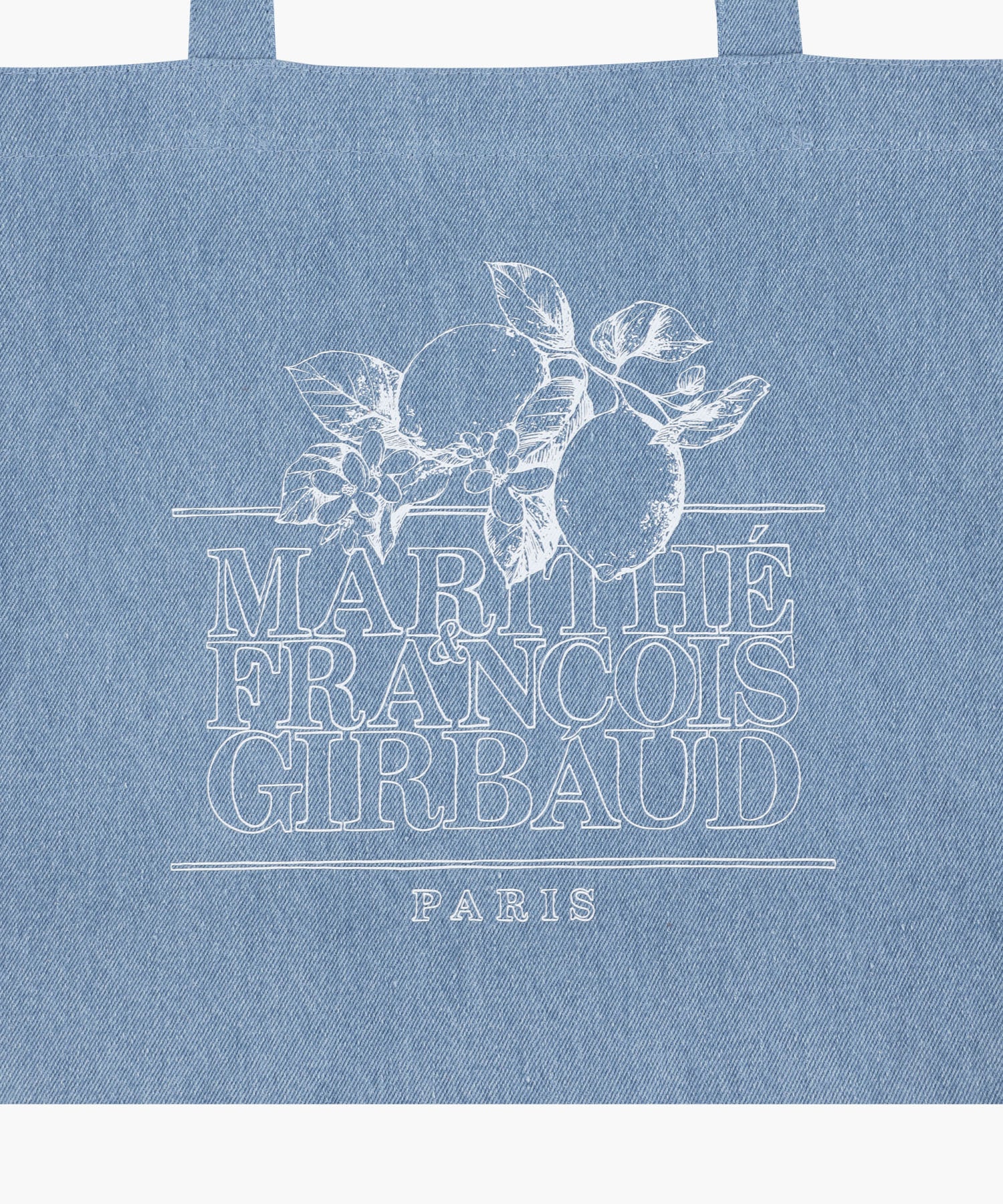 Marithe & Francois Girbaud - Lemon Classic Logo Eco Bag (Blue) product image 3 | TRAB K-Fashion Australia
