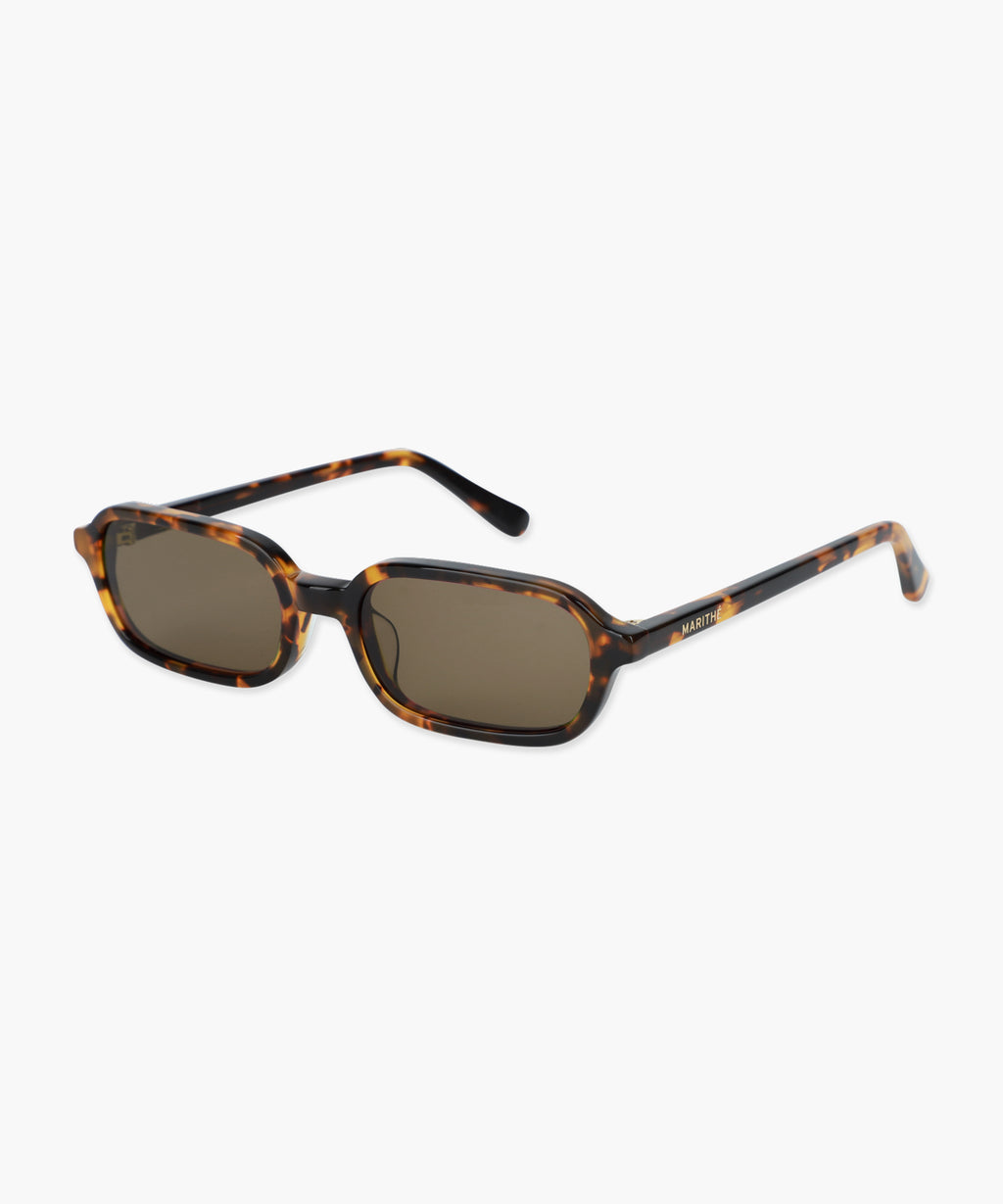 Marithe & Francois Girbaud - Square Sunglasses (Brown) product image 3 | TRAB K-Fashion Australia