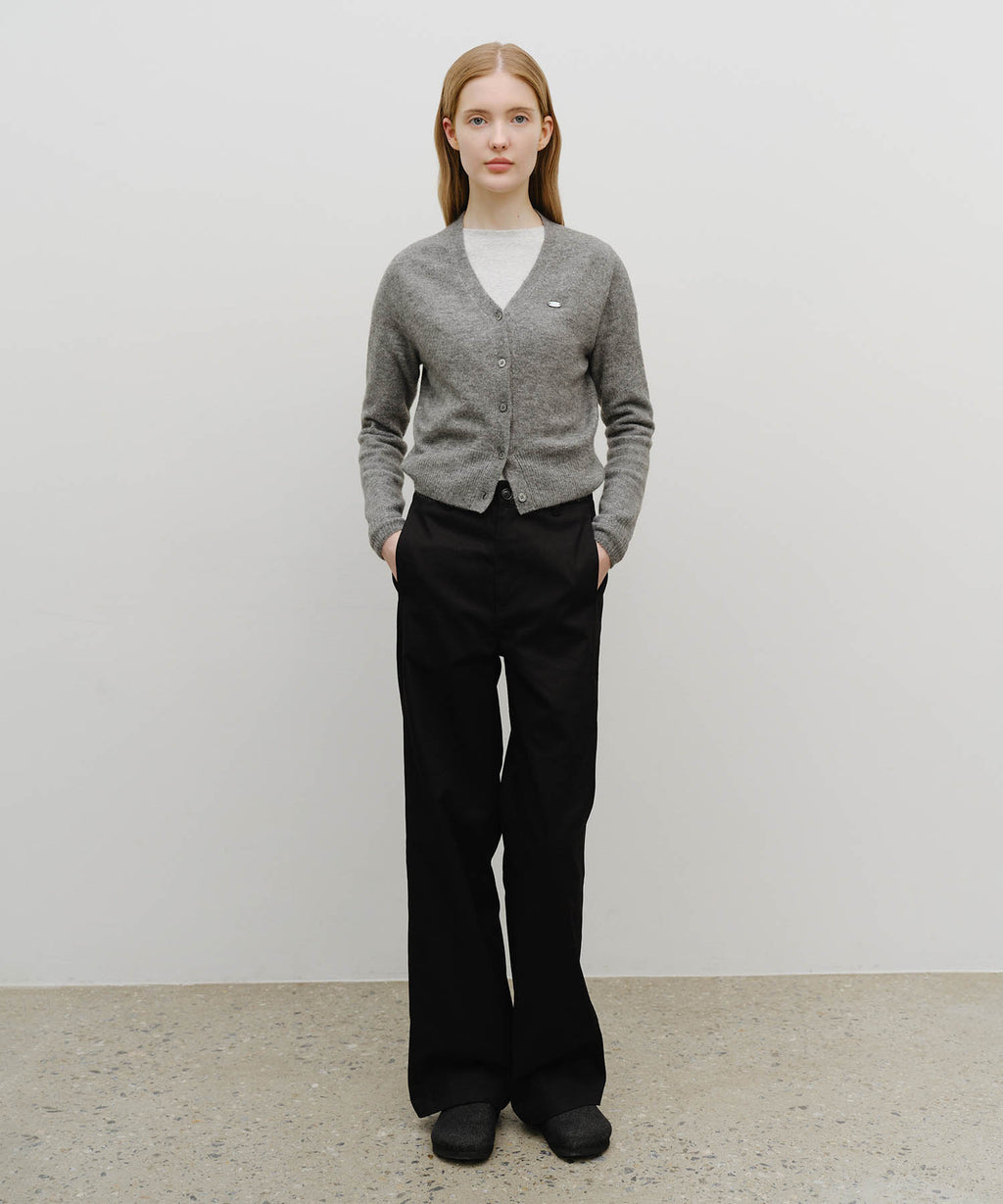 Marithe & Francois Girbaud - Cotton Curved Line Pants (Black) product image 3 | TRAB K-Fashion Australia