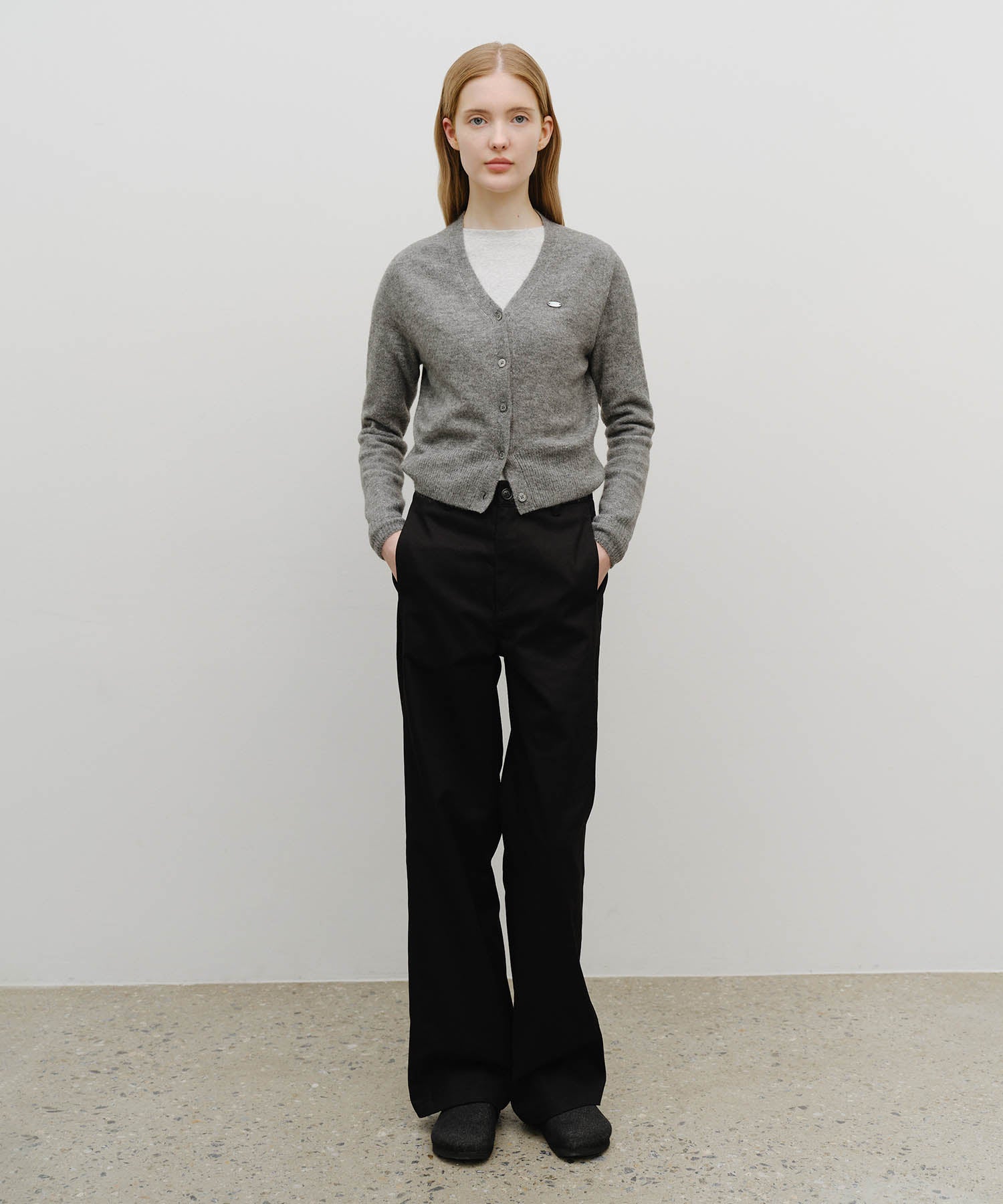 Marithe & Francois Girbaud - Cotton Curved Line Pants (Black) product image 3 | TRAB K-Fashion Australia