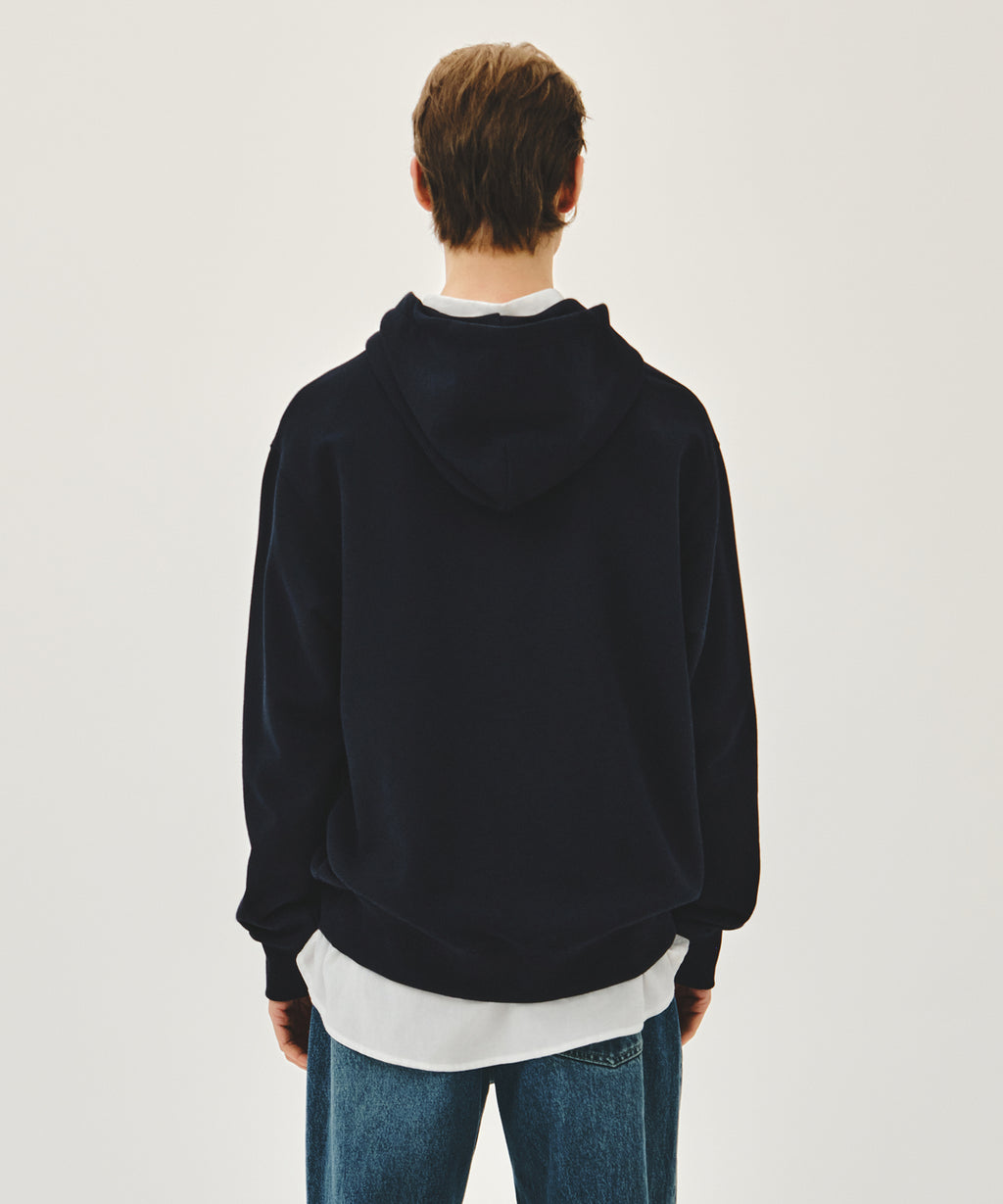 Marithe & Francois Girbaud - Embo Classic Logo Hoodie (Navy) product image 3 | TRAB K-Fashion Australia