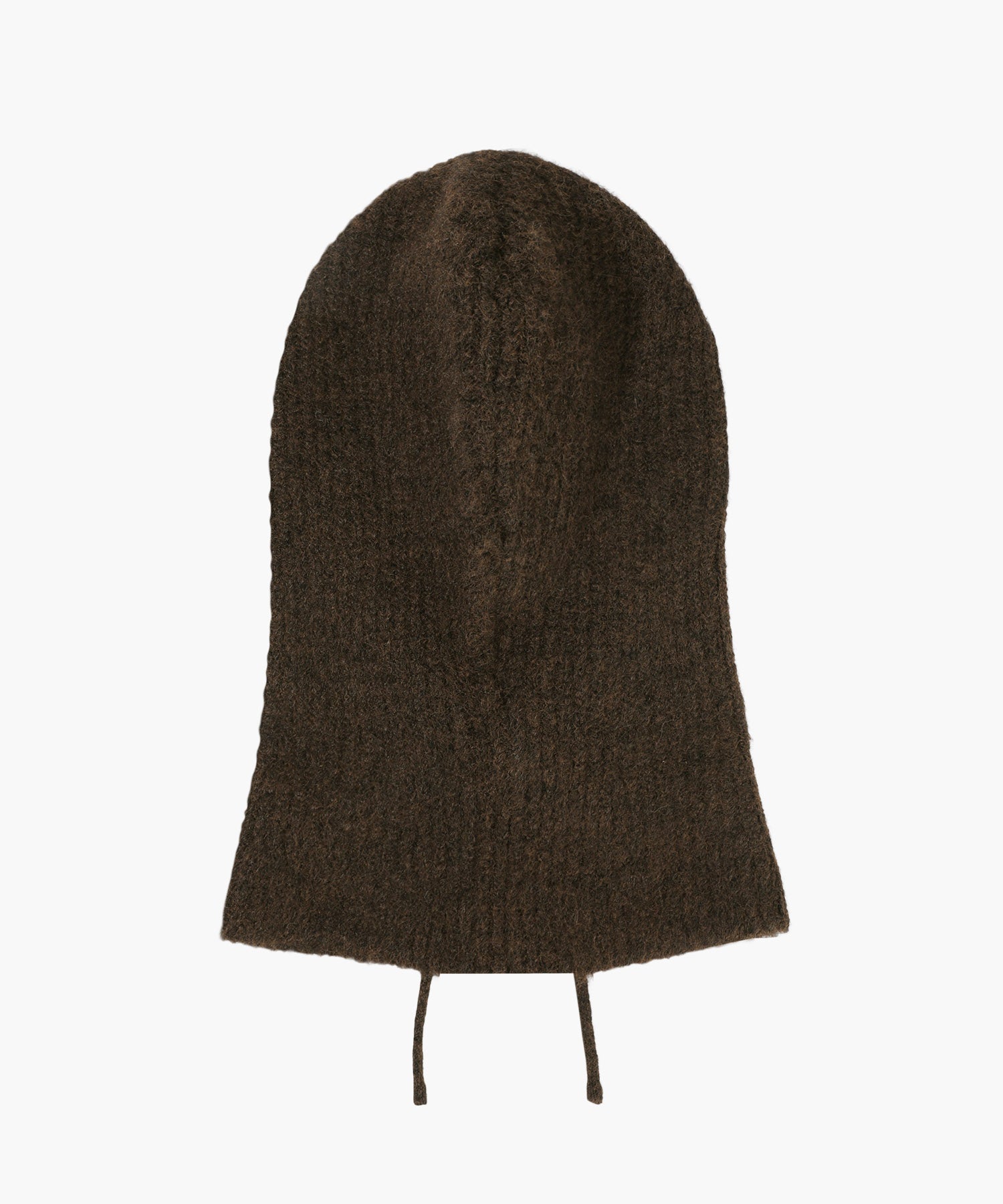 Marithe & Francois Girbaud - Circle Logo Balaclava (Dark Brown) product image 3 | TRAB K-Fashion Australia
