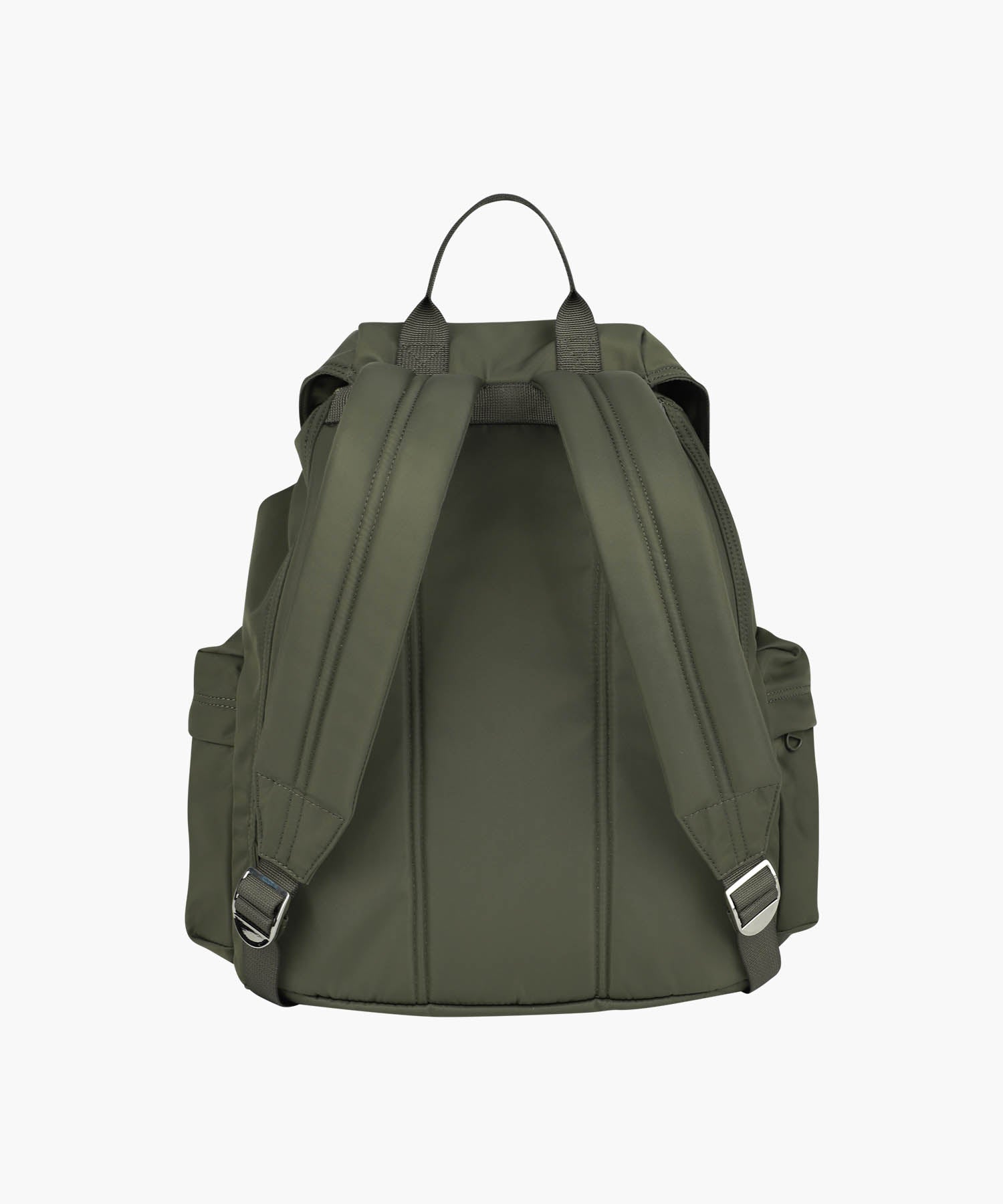 Marithe & Francois Girbaud - Classic Logo Metal Buckle Backpack (Khaki) product image 3 | TRAB K-Fashion Australia