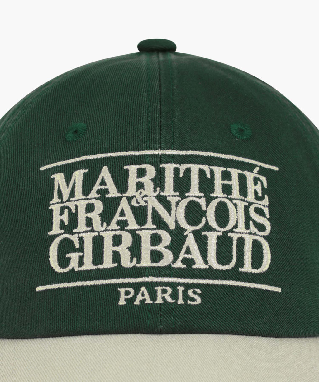 Marithe & Francois Girbaud - Classic Logo 6panel Color Block Cap (Beige) product image 3 | TRAB K-Fashion Australia