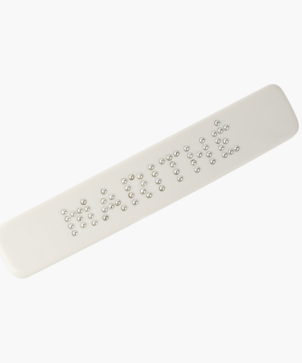 Marithe & Francois Girbaud - Regular Logo Metal Ball Hair Pin 2pack (Ivory) product image 3 | TRAB K-Fashion Australia