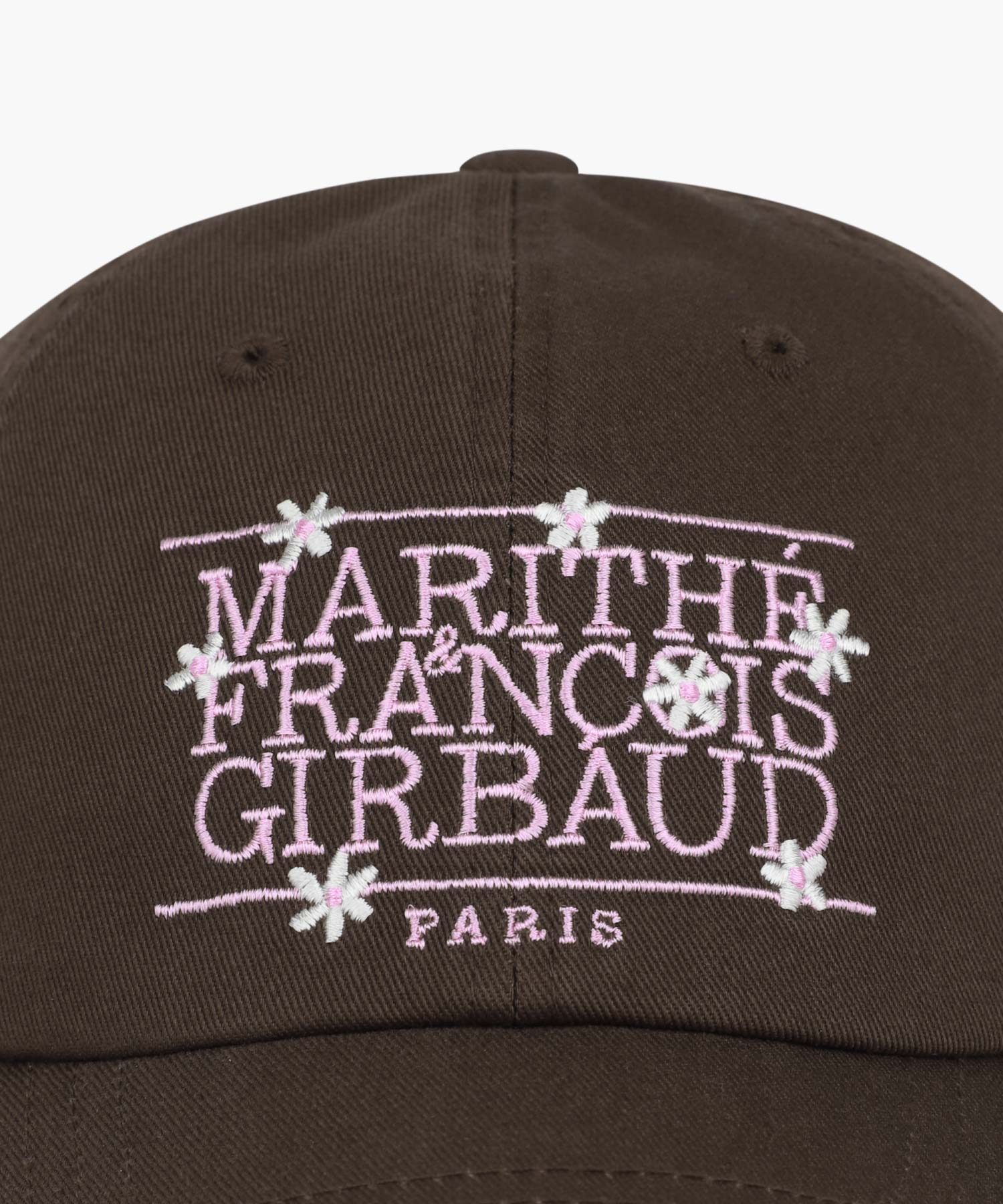 Marithe & Francois Girbaud - Flower Classic Logo Cap (Brown) product image 3 | TRAB K-Fashion Australia