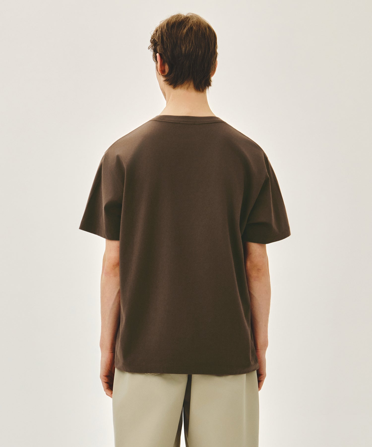 Marithe & Francois Girbaud - Classic Logo Tee (Brown) product image 3 | TRAB K-Fashion Australia