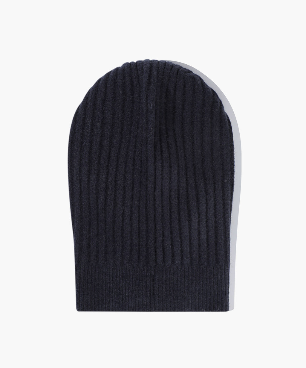 Marithe & Francois Girbaud - Circle Logo Zip Up Balaclava (Navy) product image 3 | TRAB K-Fashion Australia