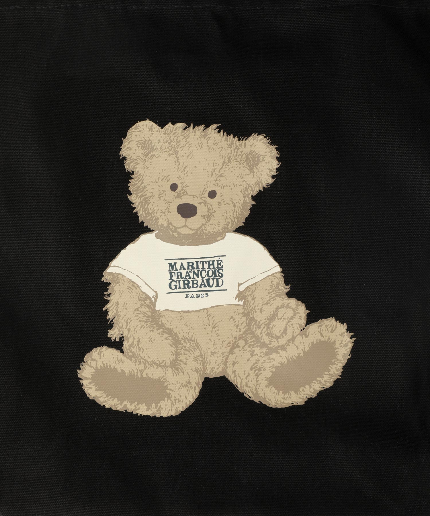 Marithe & Francois Girbaud - Doodle Bear Eco Bag (Black) product image 3 | TRAB K-Fashion Australia