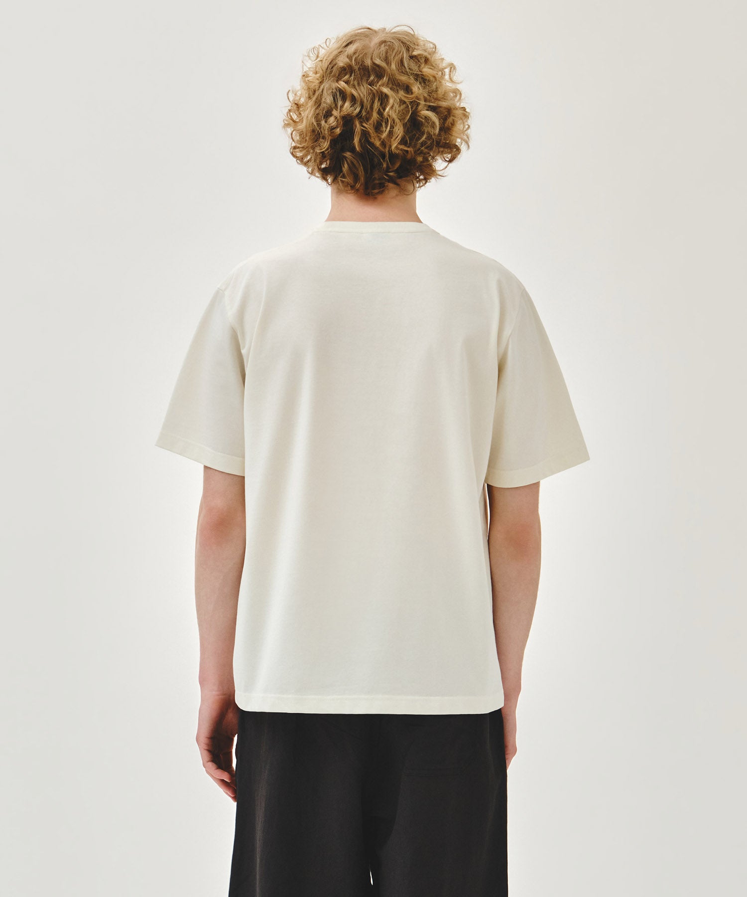 Marithe & Francois Girbaud - Aerocool Lemon Classic Logo Tee (Ivory) product image 3 | TRAB K-Fashion Australia