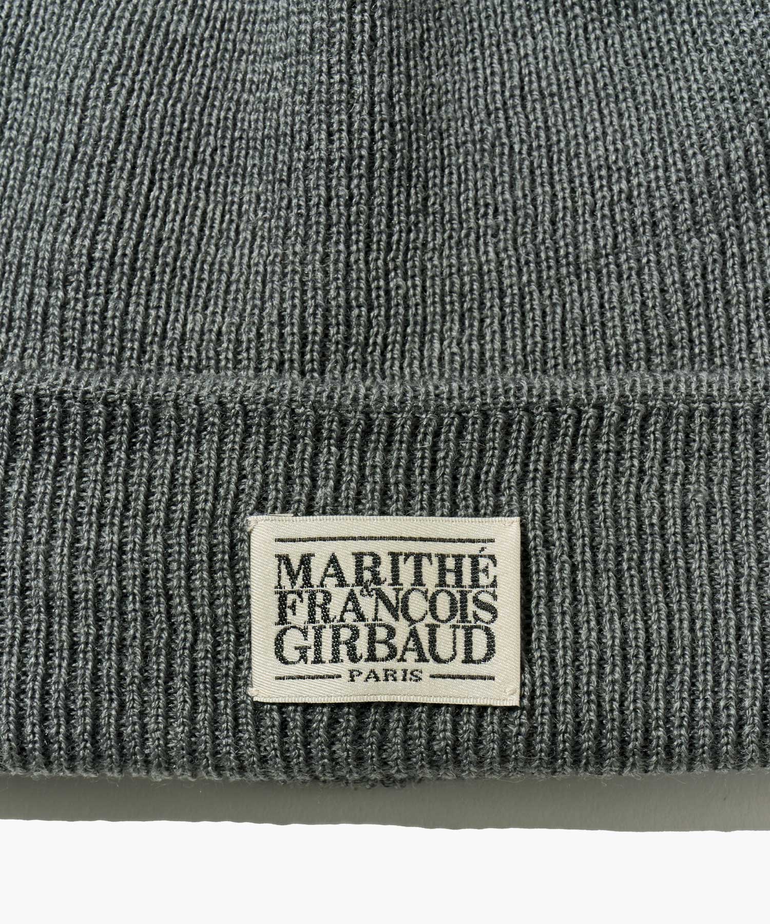 Marithe & Francois Girbaud - Classic Logo Beanie (Gray) product image 3 | TRAB K-Fashion Australia