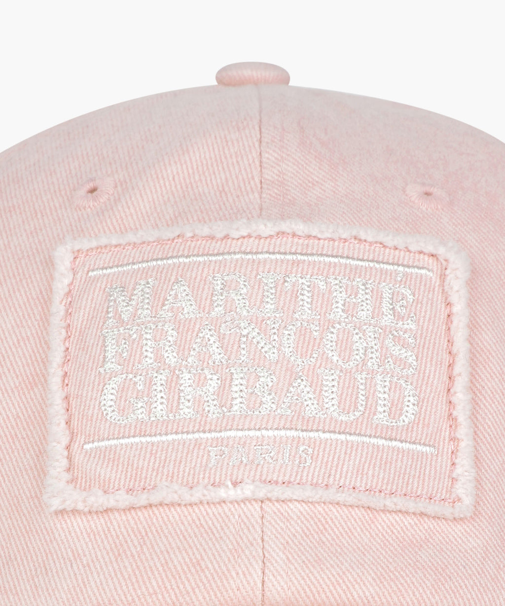 Marithe & Francois Girbaud - Pigment Small Classic Logo Cap (Pink) product image 3 | TRAB K-Fashion Australia