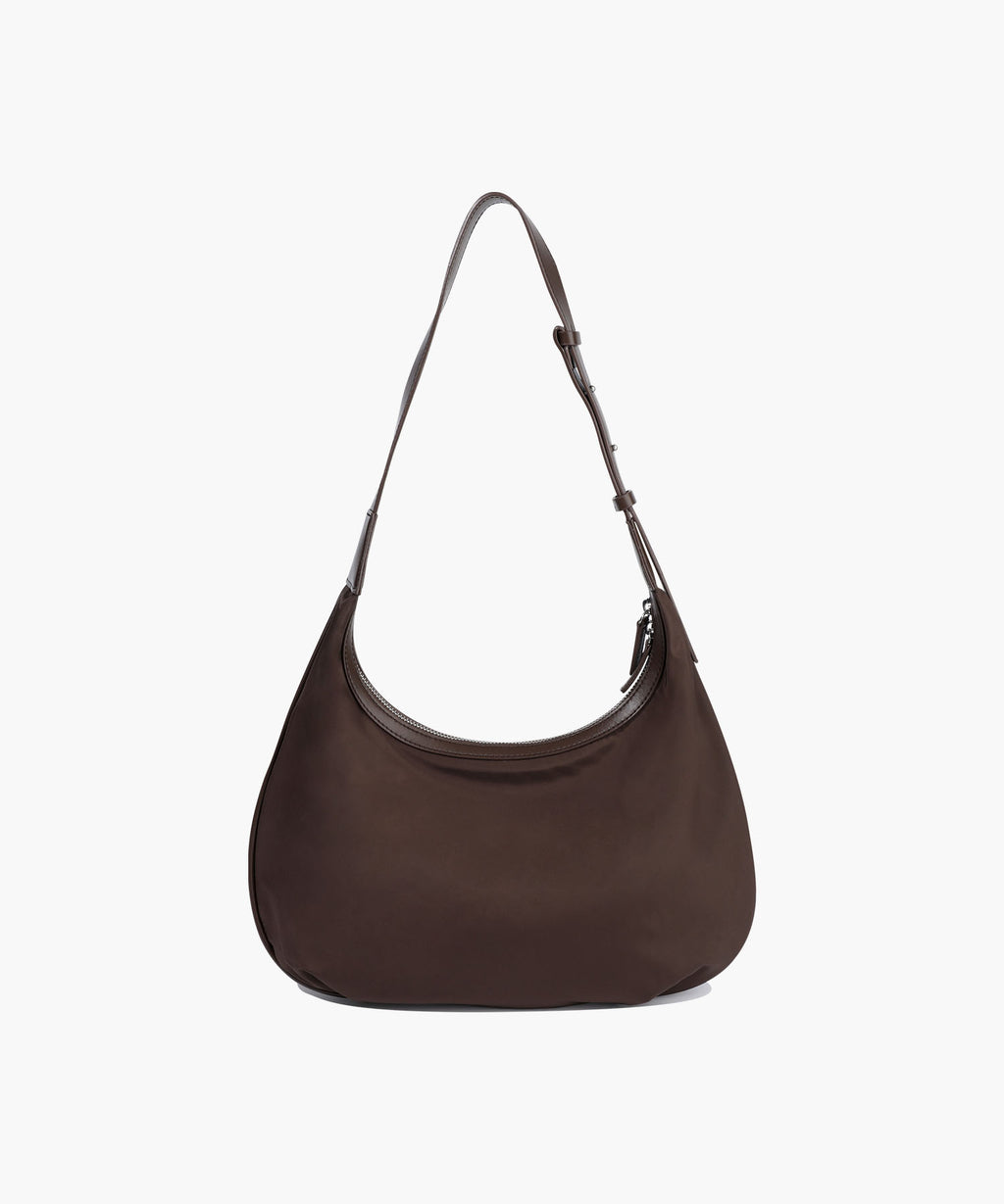 Marithe & Francois Girbaud - Classic Logo Round Shoulder Bag (Brown) product image 3 | TRAB K-Fashion Australia
