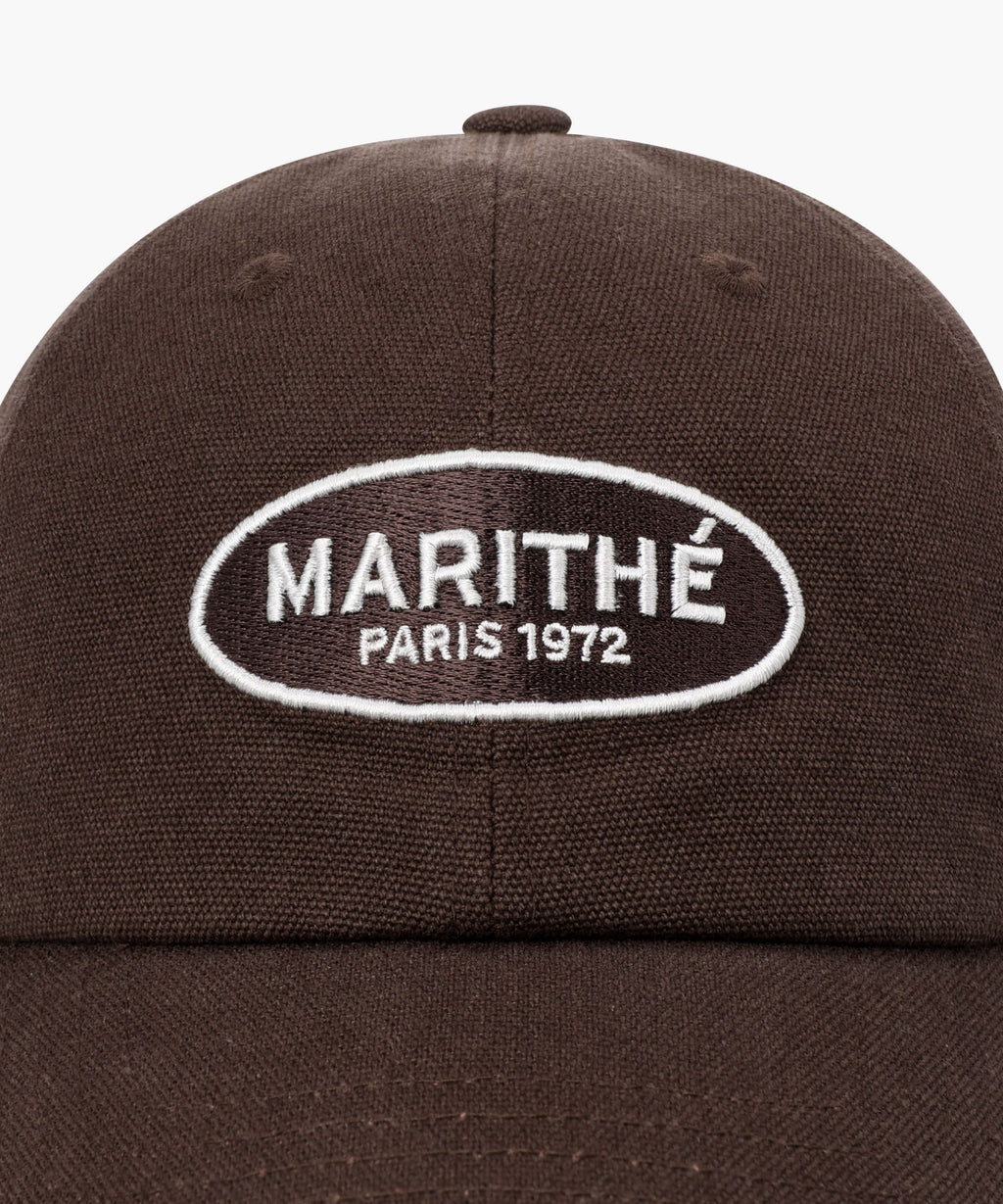 Marithe & Francois Girbaud - Oval Regular Logo Cap (Brown) product image 3 | TRAB K-Fashion Australia