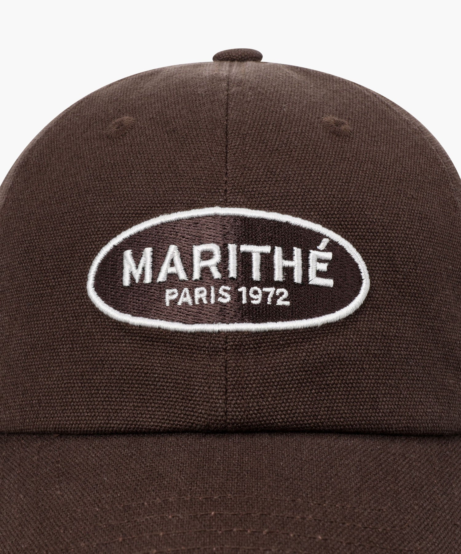 Marithe & Francois Girbaud - Oval Regular Logo Cap (Brown) product image 3 | TRAB K-Fashion Australia