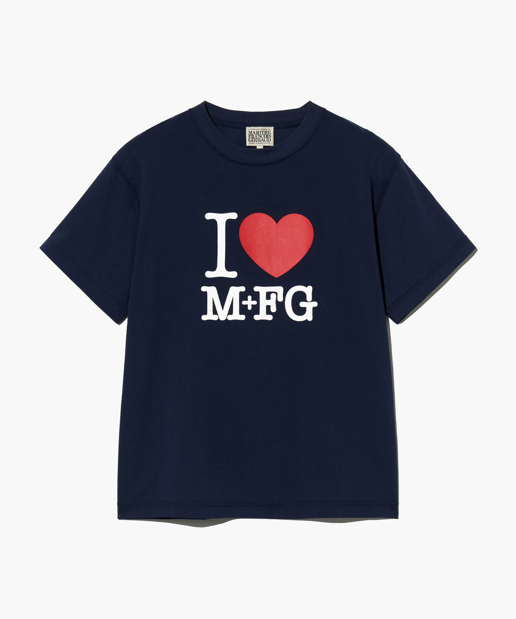 Marithe & Francois Girbaud - I Love Mfg Tee (Navy) product image 7 | TRAB K-Fashion Australia