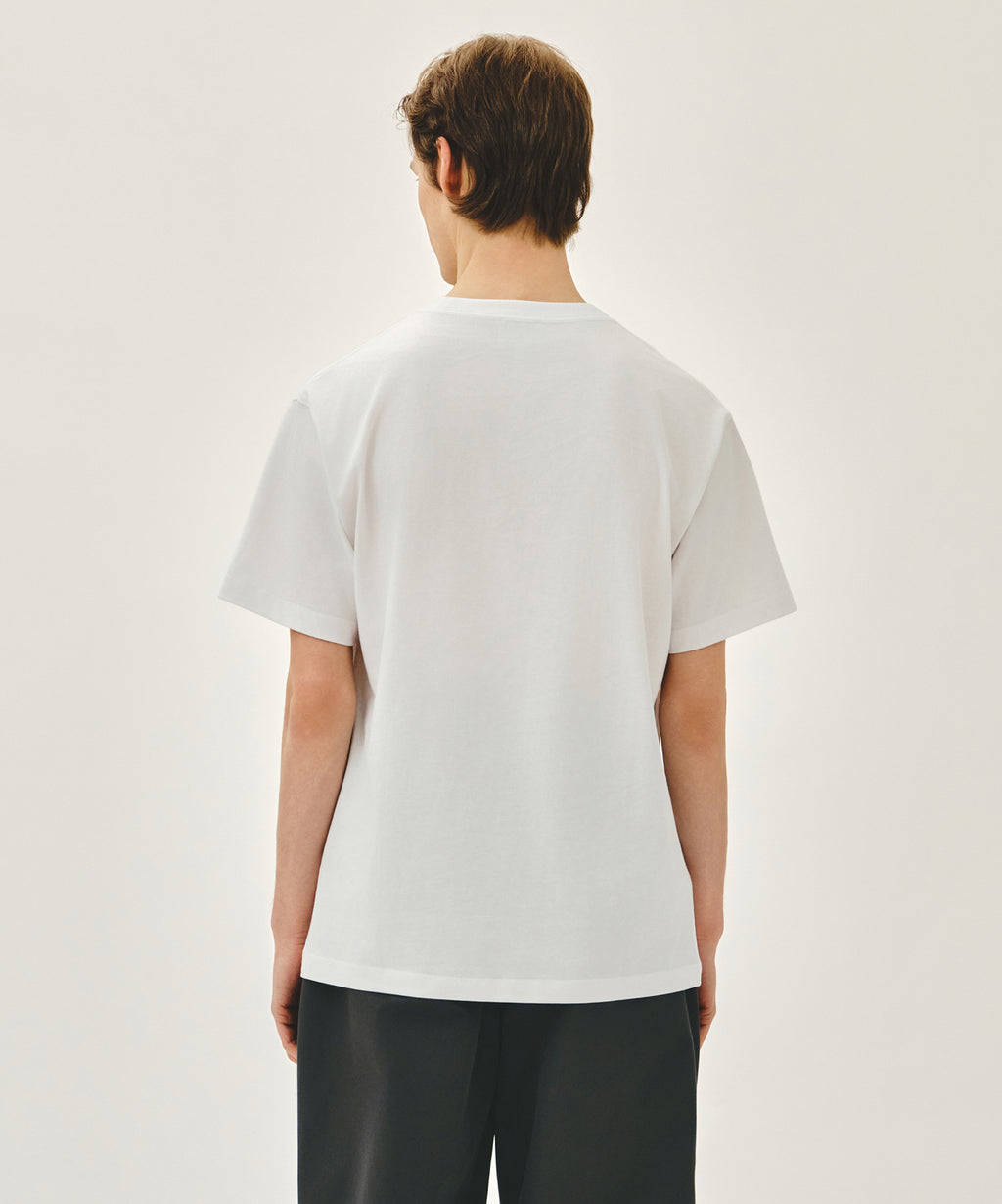 Marithe & Francois Girbaud - Classic Logo Tee (White) product image 3 | TRAB K-Fashion Australia