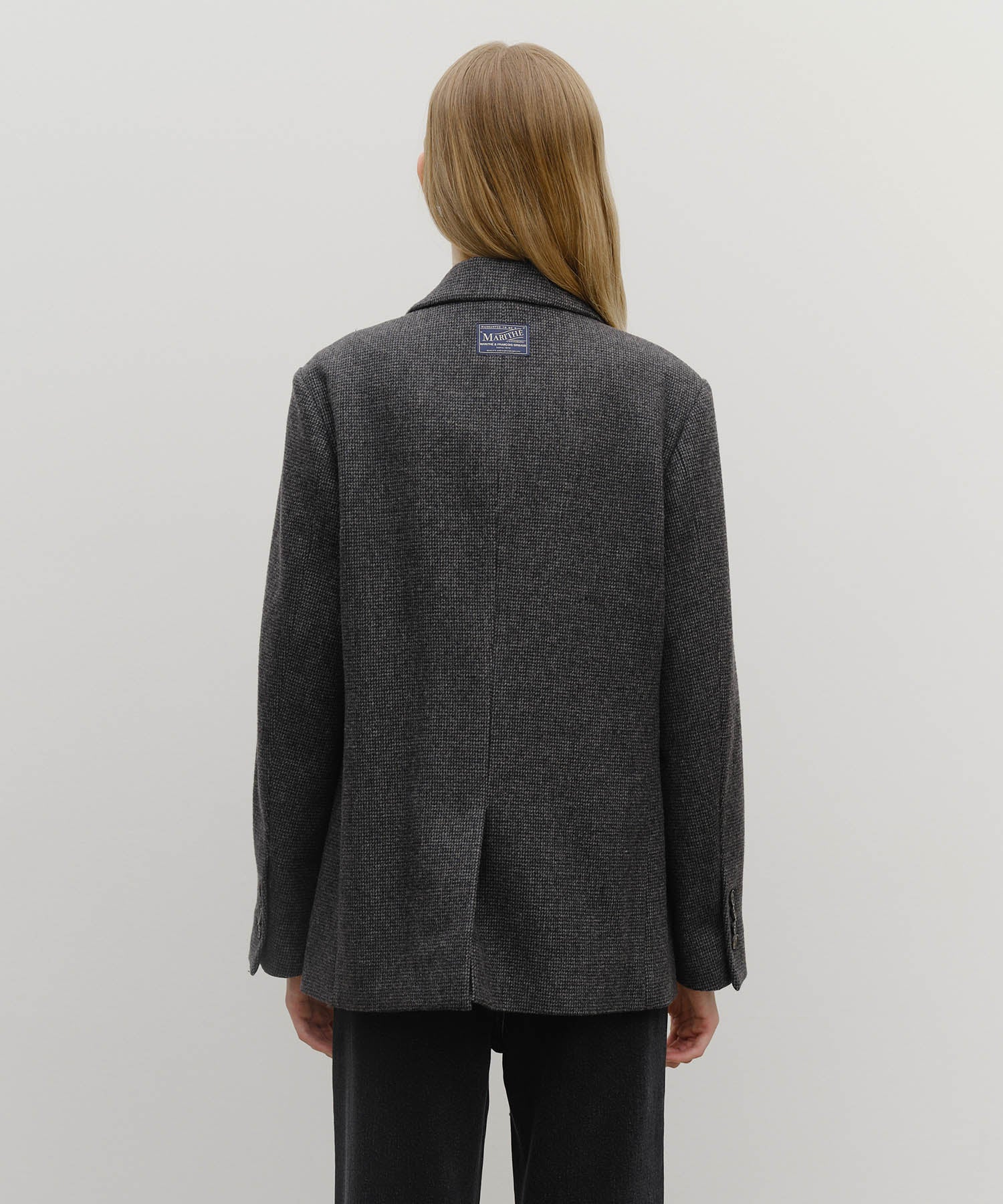 Marithe & Francois Girbaud - Wool Blazer Jacket (Charcoal) product image 6 | TRAB K-Fashion Australia