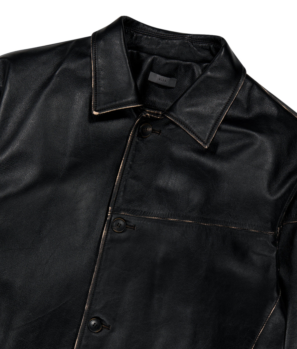 XLIM - Ep.8 01 Leather Jacket (Black) product image 7 | TRAB K-Fashion Australia