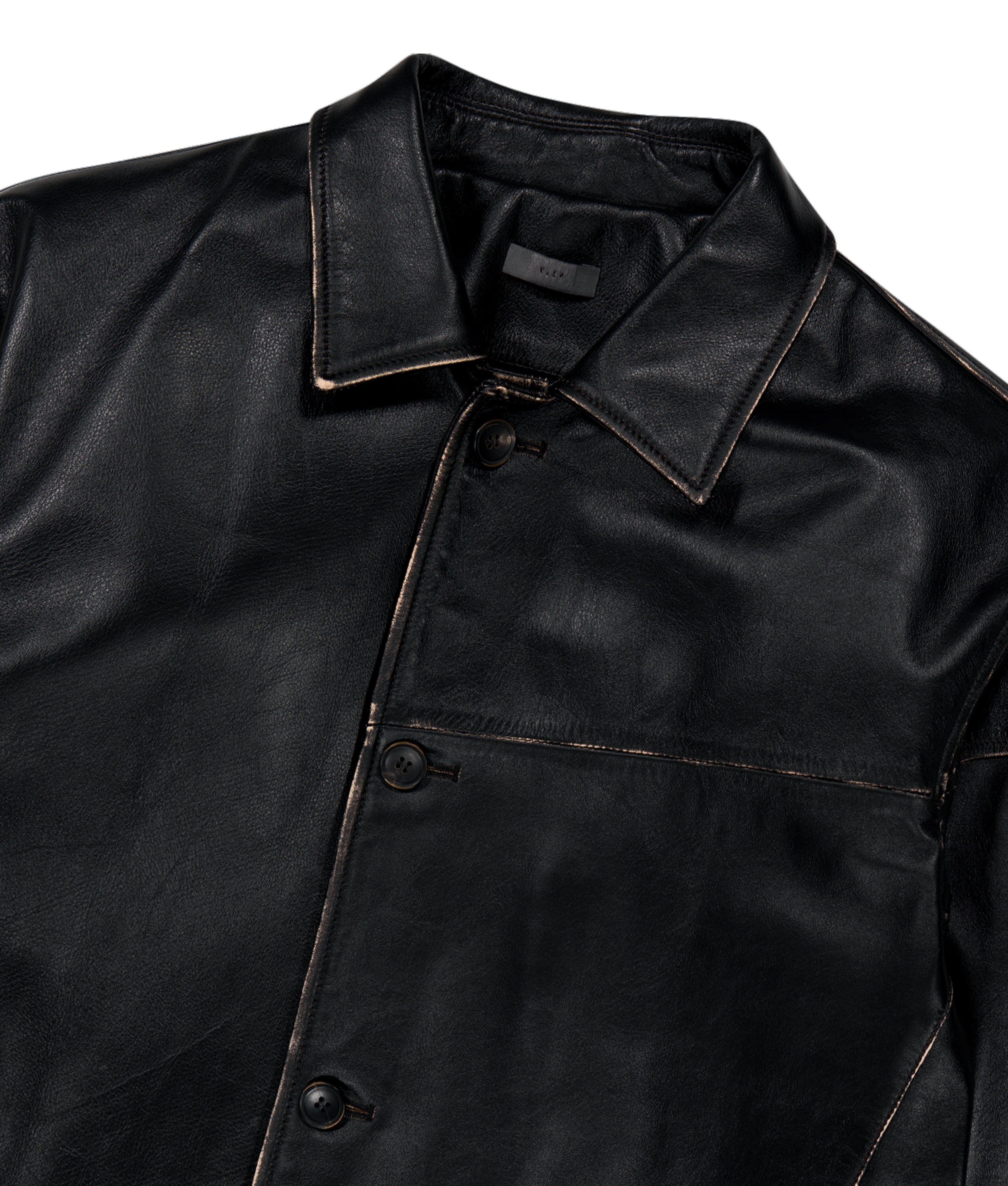 XLIM - Ep.8 01 Leather Jacket (Black) product image 7 | TRAB K-Fashion Australia