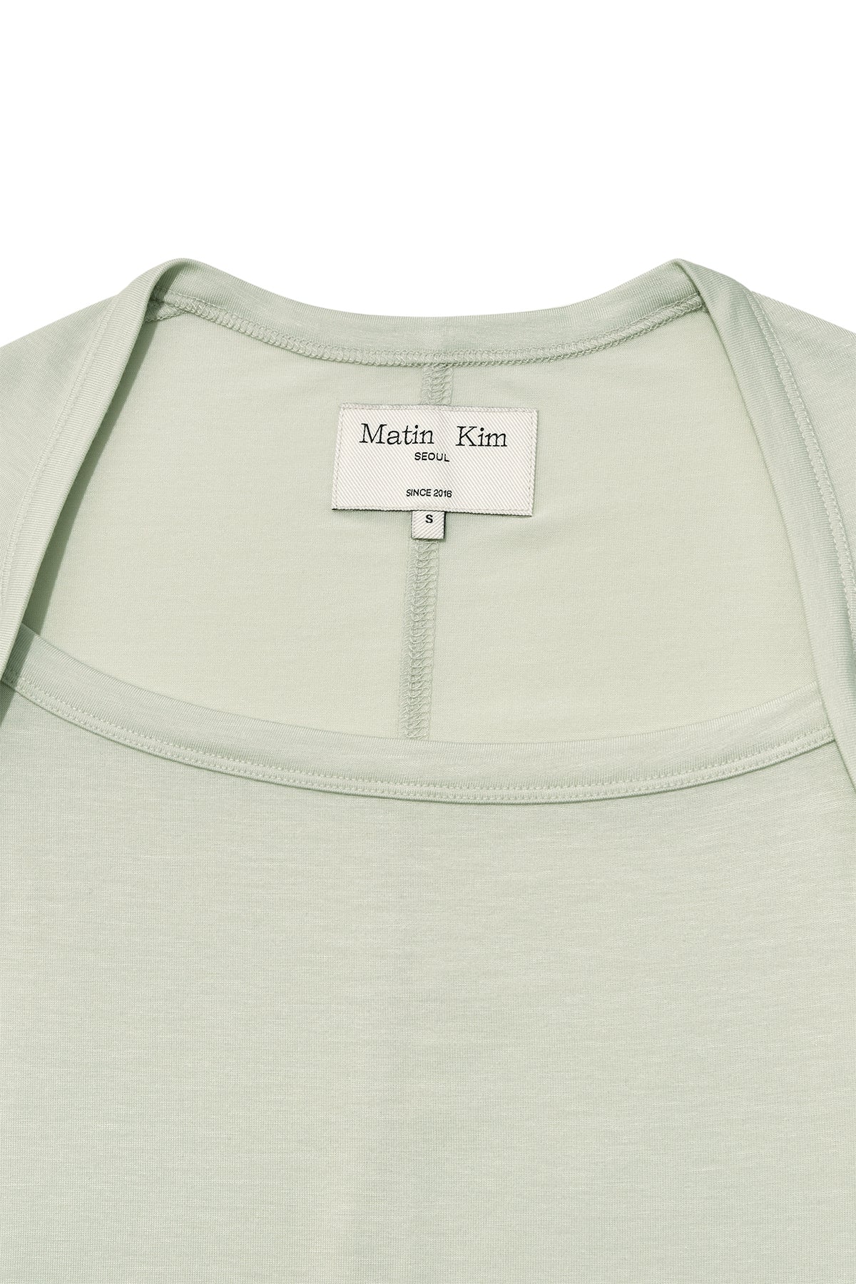 Matin Kim - Raglan Bolero Slim Top (Light Green) product image 3 | TRAB K-Fashion Australia
