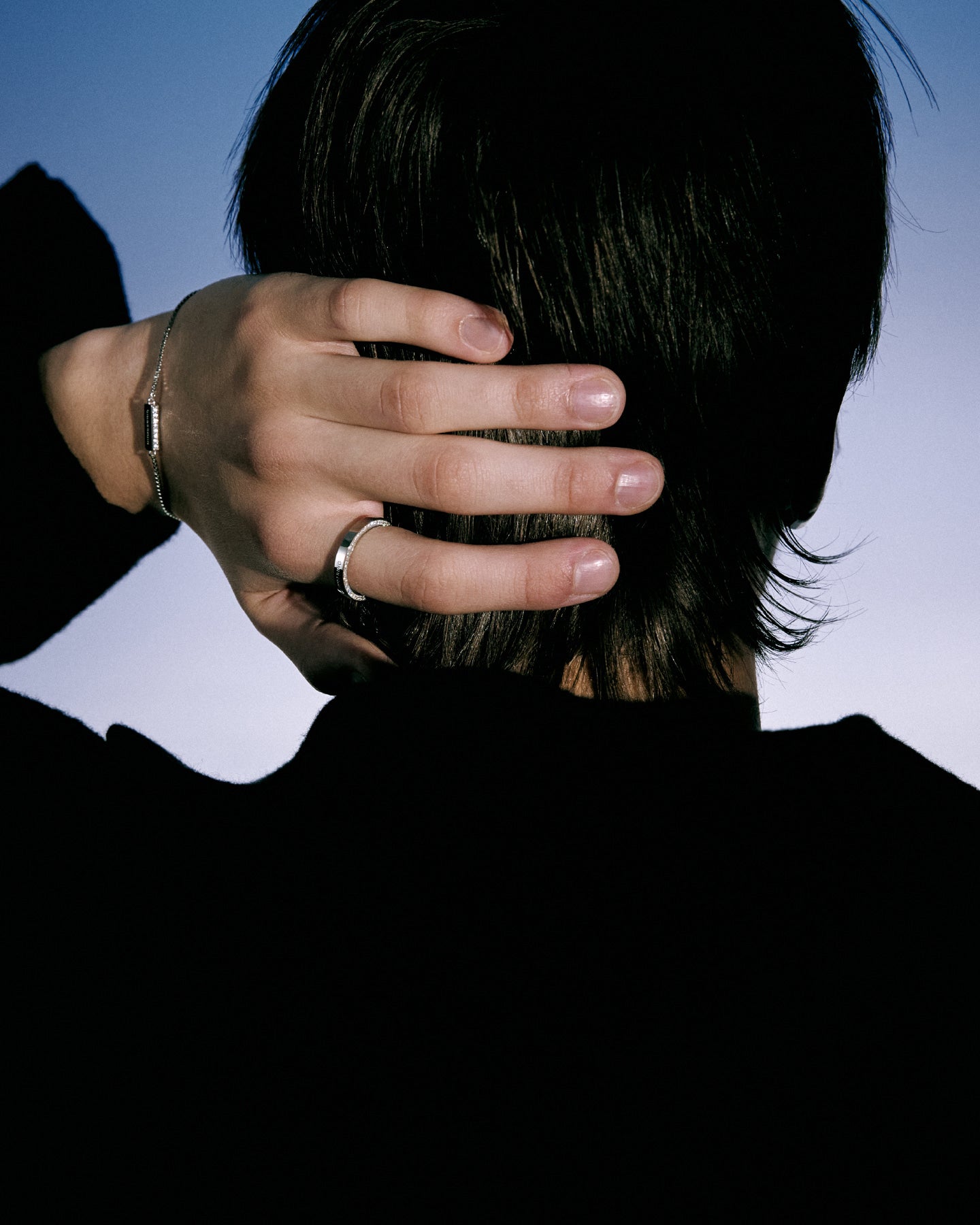 Numbering - Side Pave Ring #3414 product image 2 | TRAB K-Fashion Australia