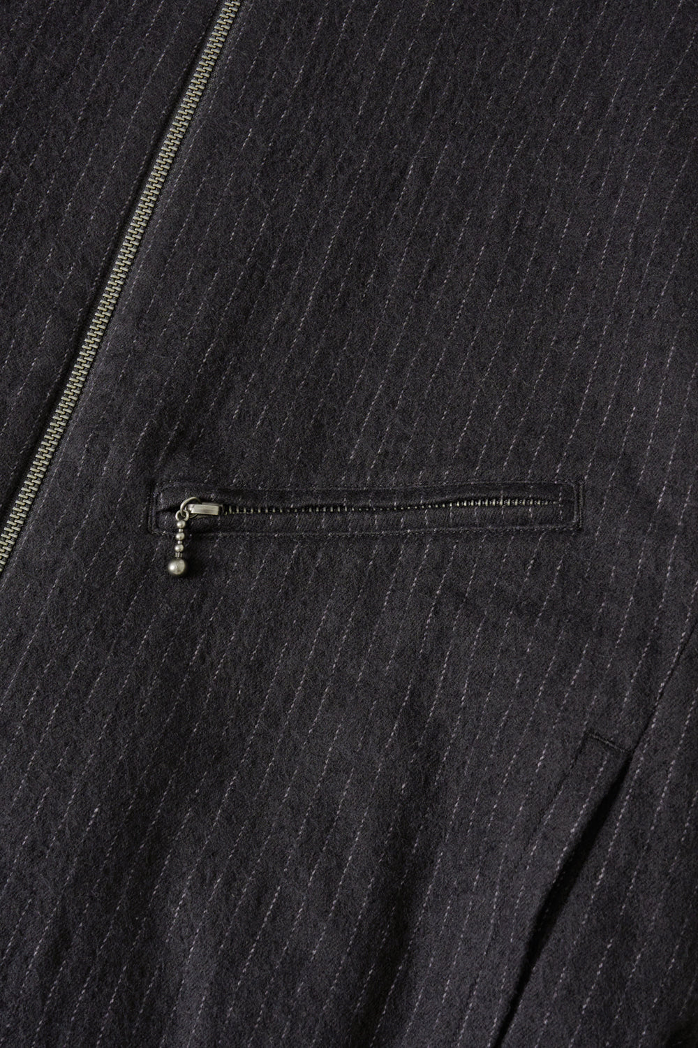 Hatchingroom - Hairy Bomber Jacket Stripe (Black) product image 4 | TRAB K-Fashion Australia