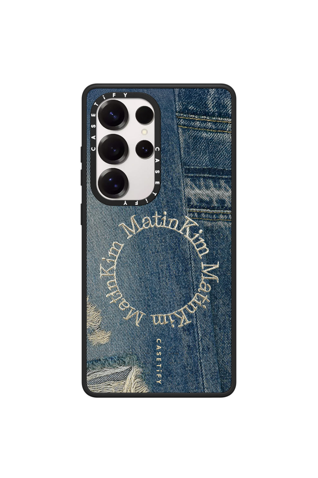 Matin Kim - Matin Kim X Casetify Denim Circle Case (Blue) product image 9 | TRAB K-Fashion Australia