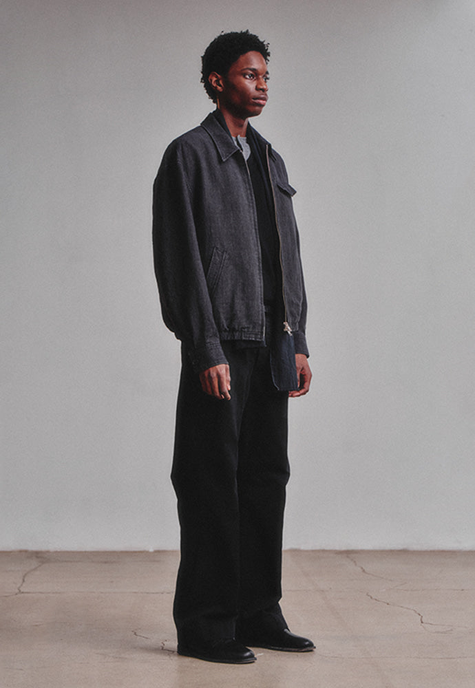 Art if acts - Linen Pocket Blouson (Black) product image 4 | TRAB K-Fashion Australia