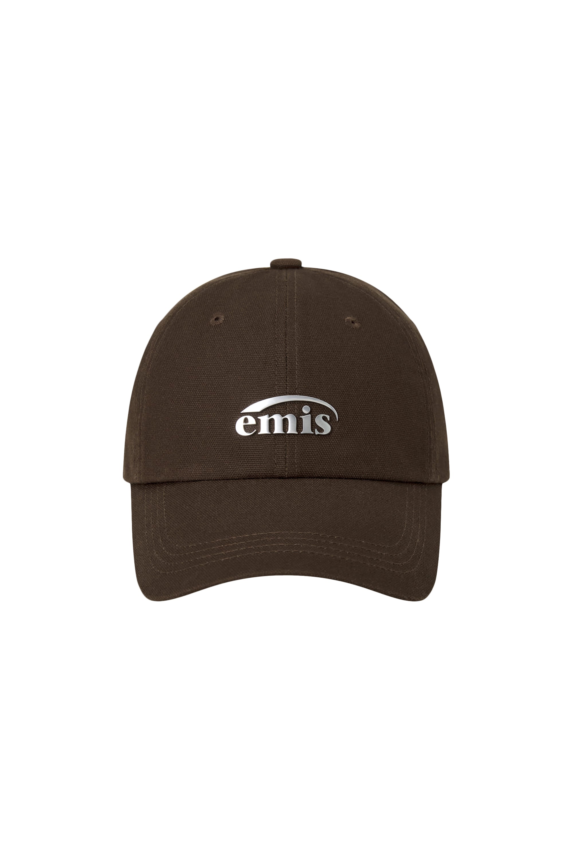 Emis - Metal Logo Ball Cap (Brown) product image 1 | TRAB K-Fashion Australia