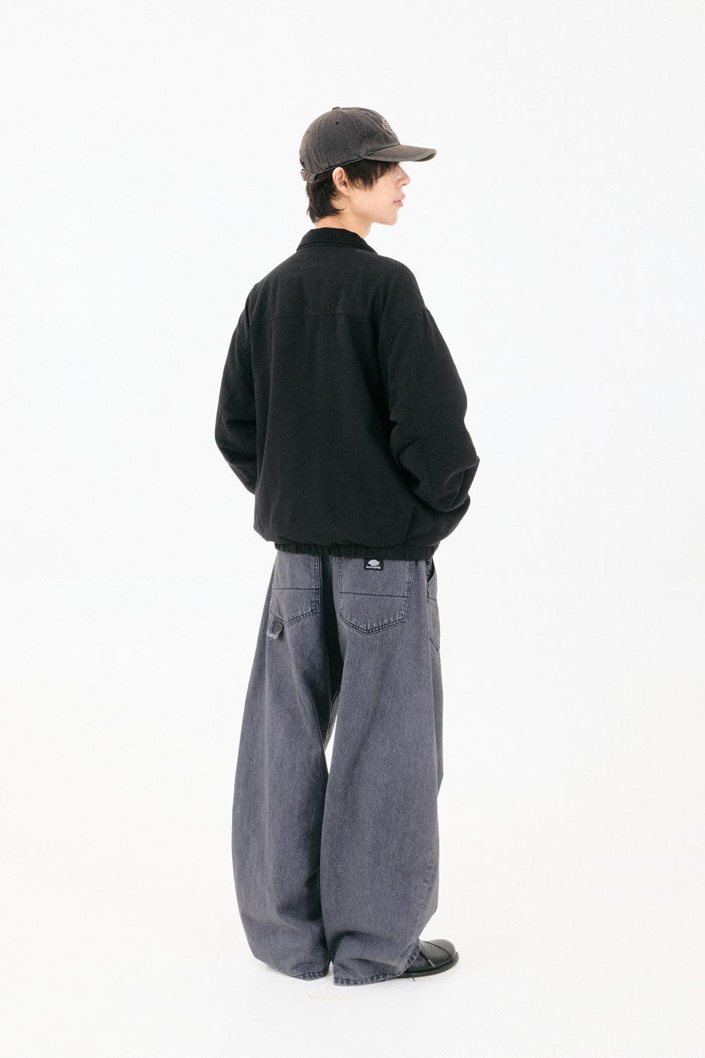Hatchingroom - Detachable Flight Jacket (Black) product image 13 | TRAB K-Fashion Australia