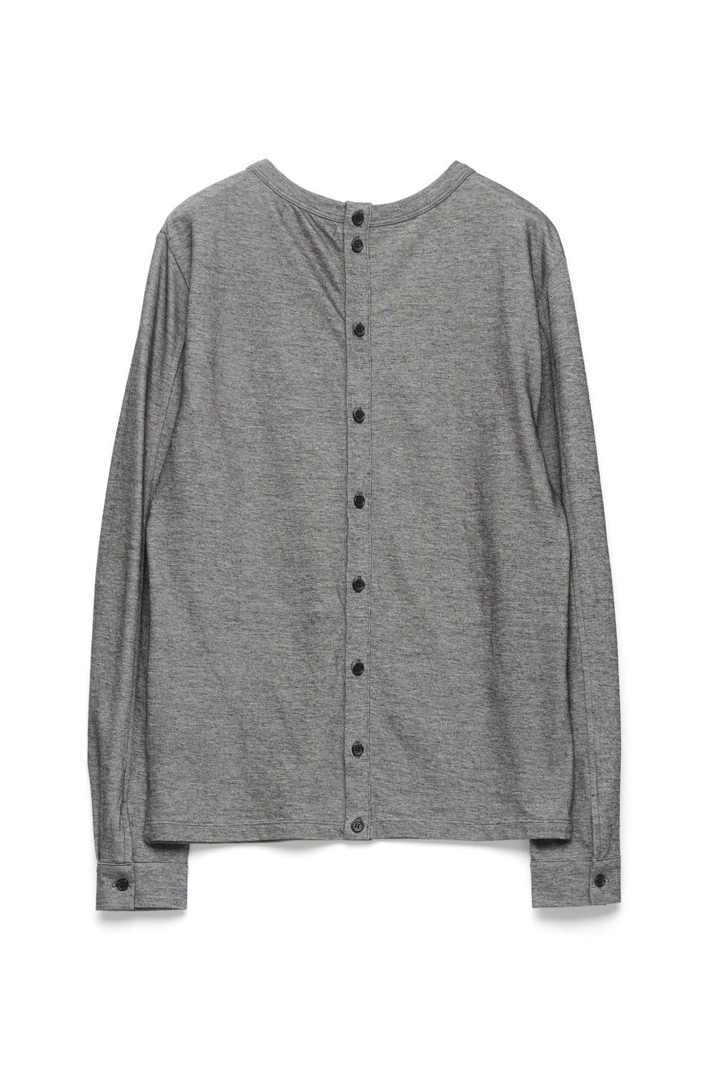 Hatchingroom - Triple Henley Neck Tee (Grey) product image 2 | TRAB K-Fashion Australia
