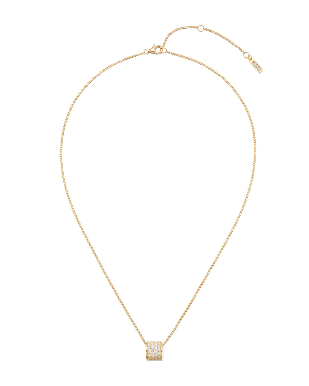 Numbering - Pave Dome Pendant Necklace #3804 product image 7 | TRAB K-Fashion Australia