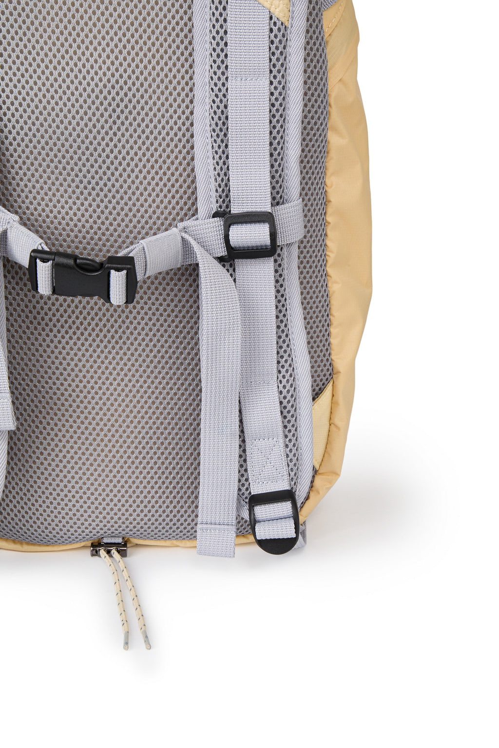 Deinet - Nylon Essential Logo Backpack (Light Yellow) product image 6 | TRAB K-Fashion Australia