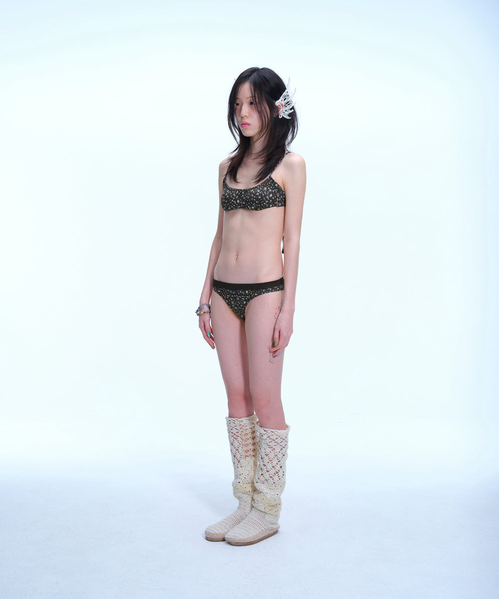 Coyseio - Multi Floral Bikini (Brown) product image 5 | TRAB K-Fashion Australia