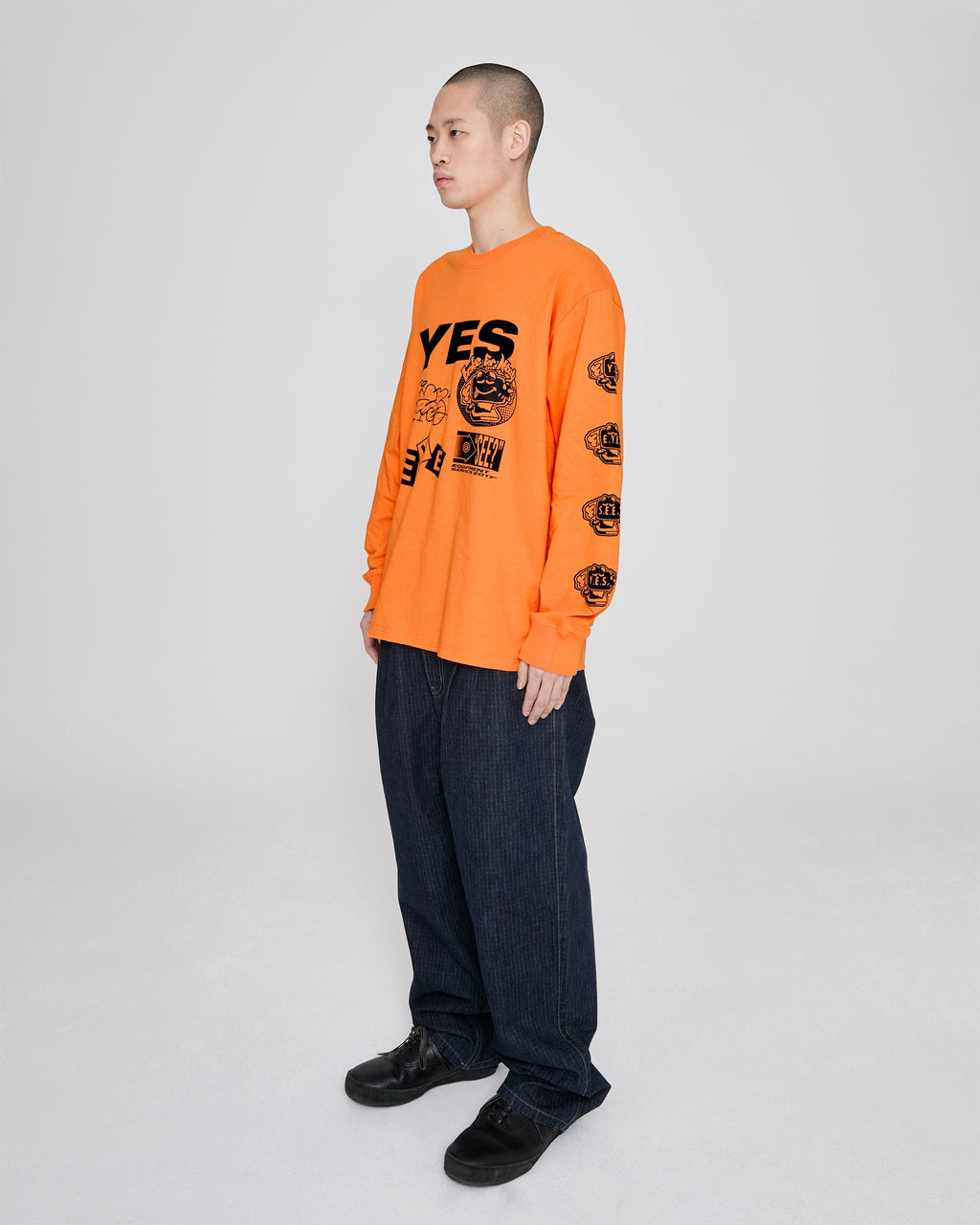 yeseyesee - Y.E.S Monitor L/S (Orange) product image 8 | TRAB K-Fashion Australia