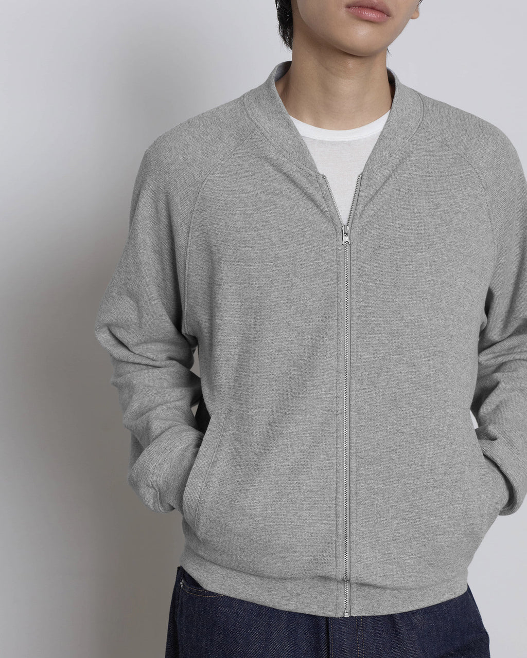 Brownyard - [Pre-Order – Ships October 23] C-2 Sweater (Light Grey) product image 2 | TRAB K-Fashion Australia