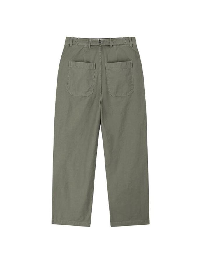 Art if acts - Back Satin M-35 Pants (Sage Green) product image 5 | TRAB K-Fashion Australia